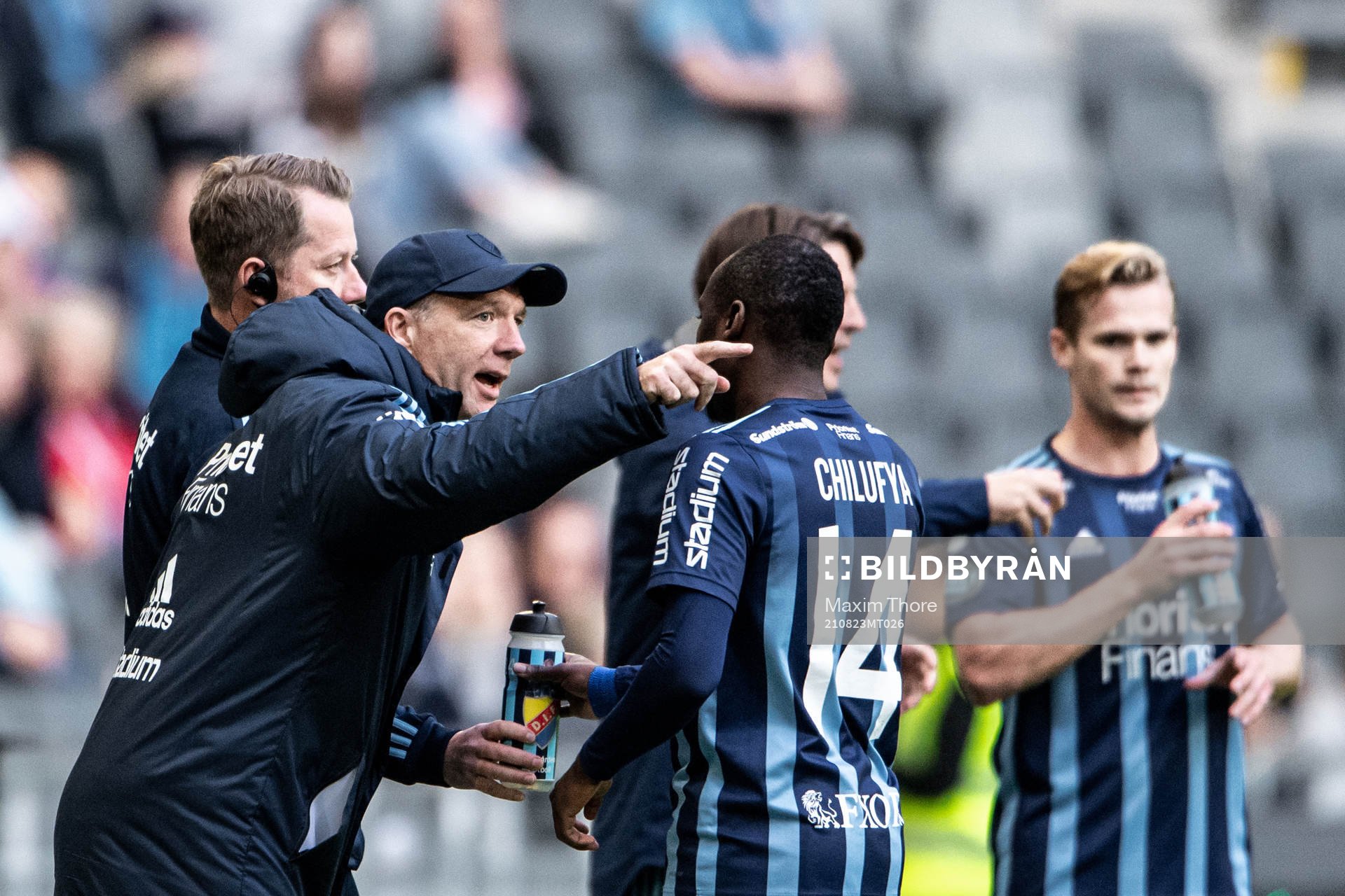 Djurgårdens tränare Kim Bergstrand