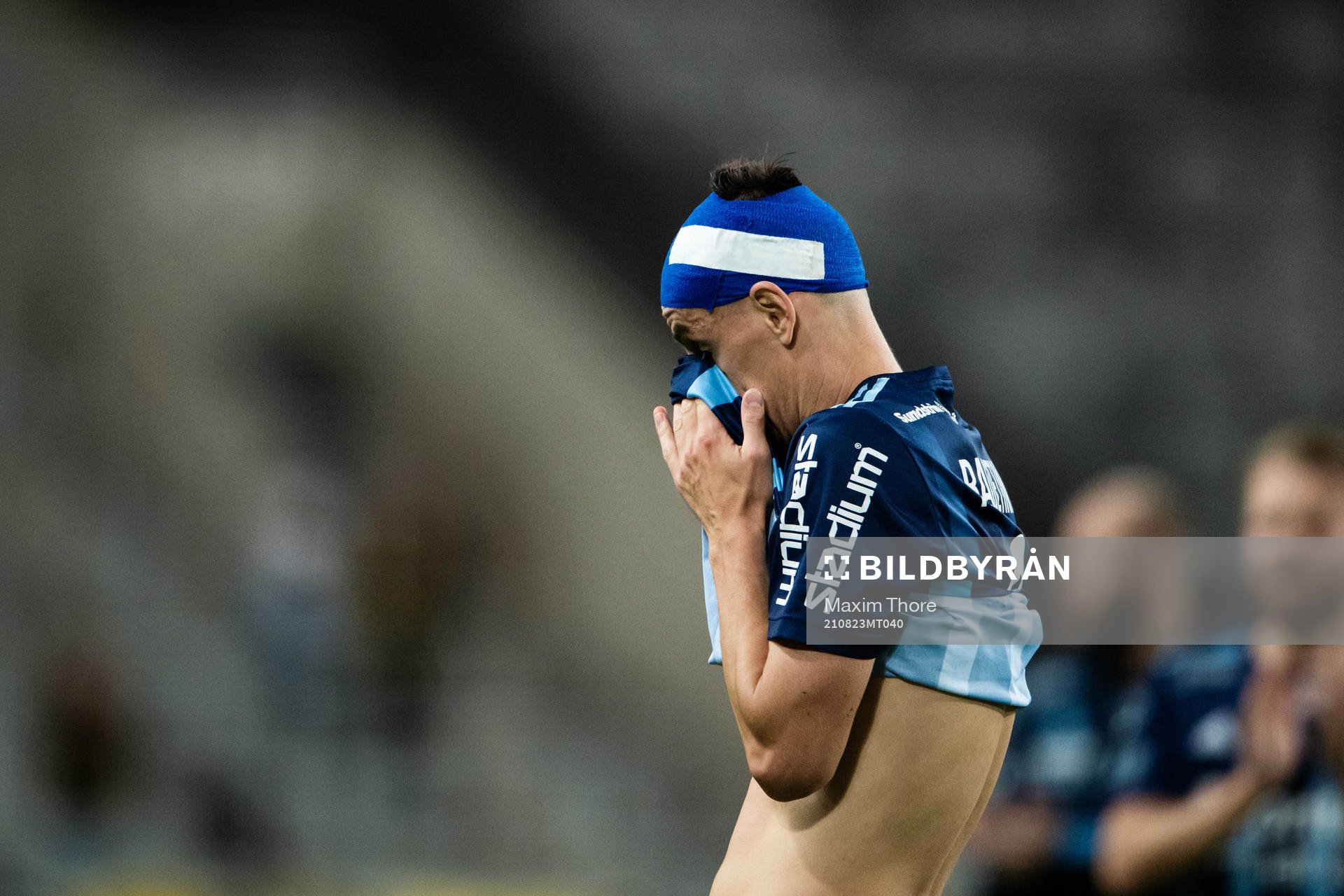 Djurgårdens Haris Radetinac deppar
