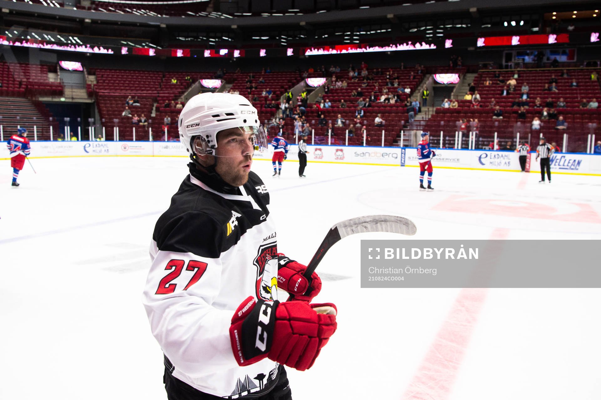 Malmö Redhawks Ponthus Westerholm jublar