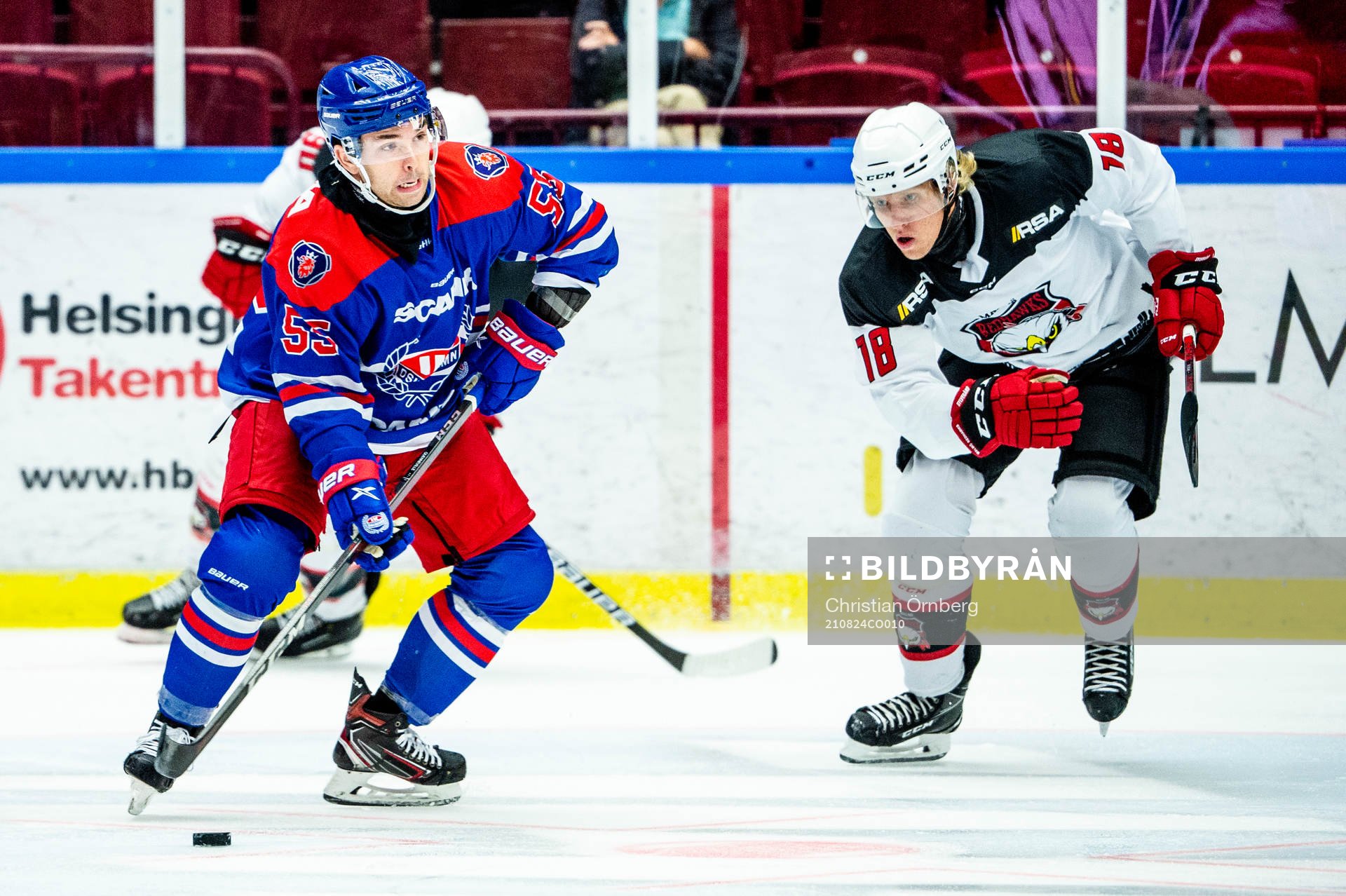 Oskarshamns David Quenneville mot Malmö Redhawks Marcus