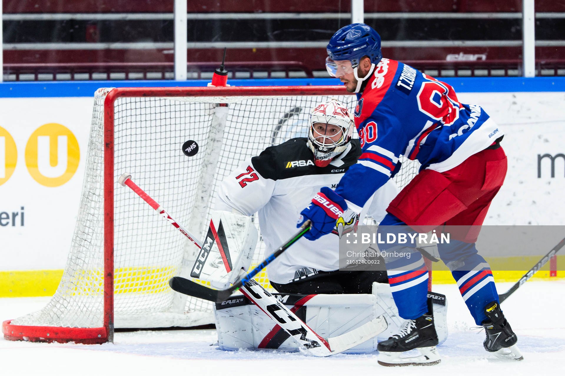 Malmö Redhawks målvakt Daniel Marmenlind