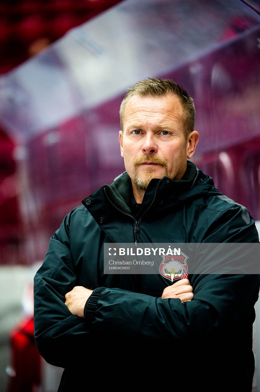 Malmö Redhawks tränare Joakim Fagervall