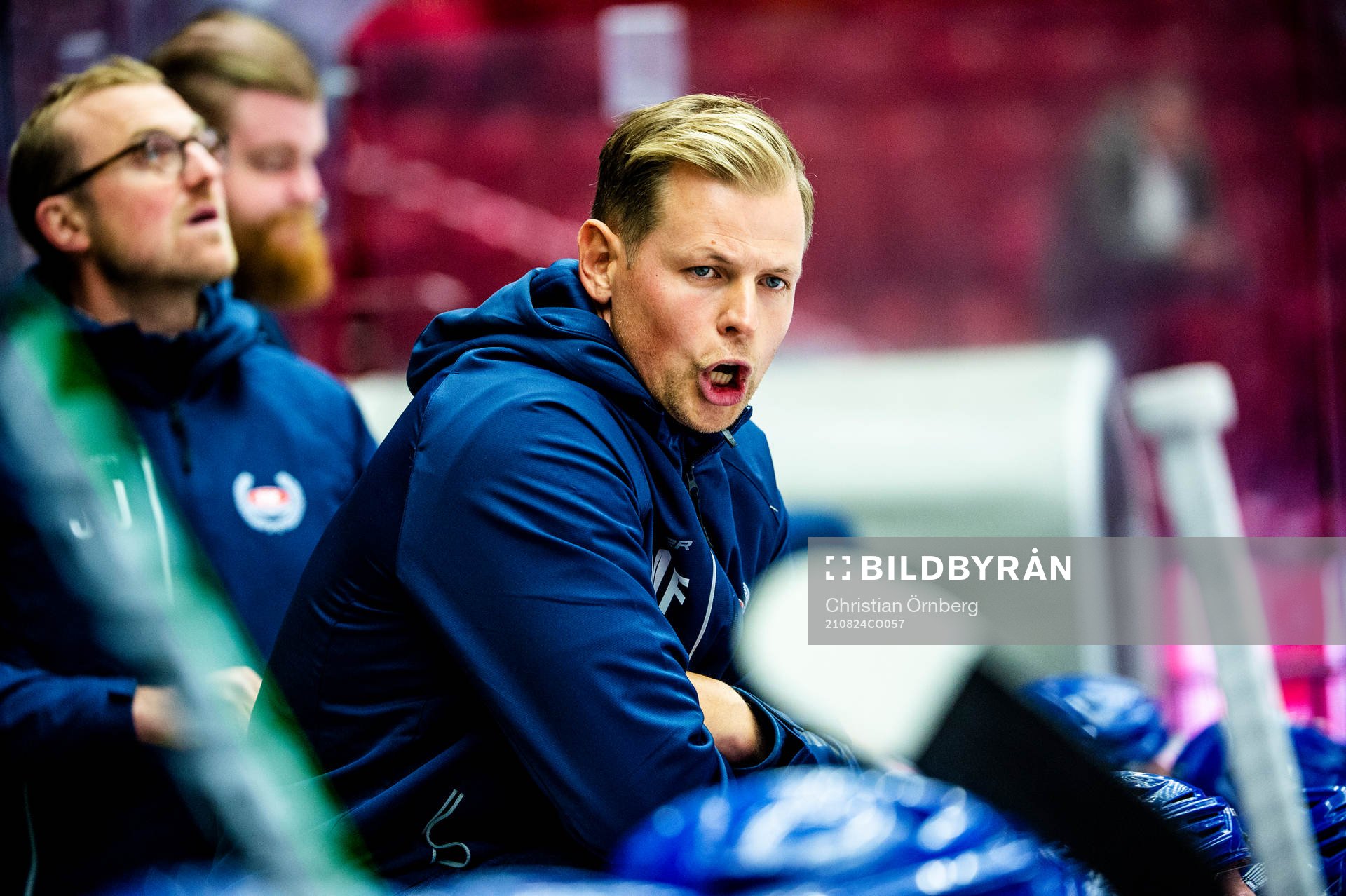 Oskarshamns tränare Martin Filander