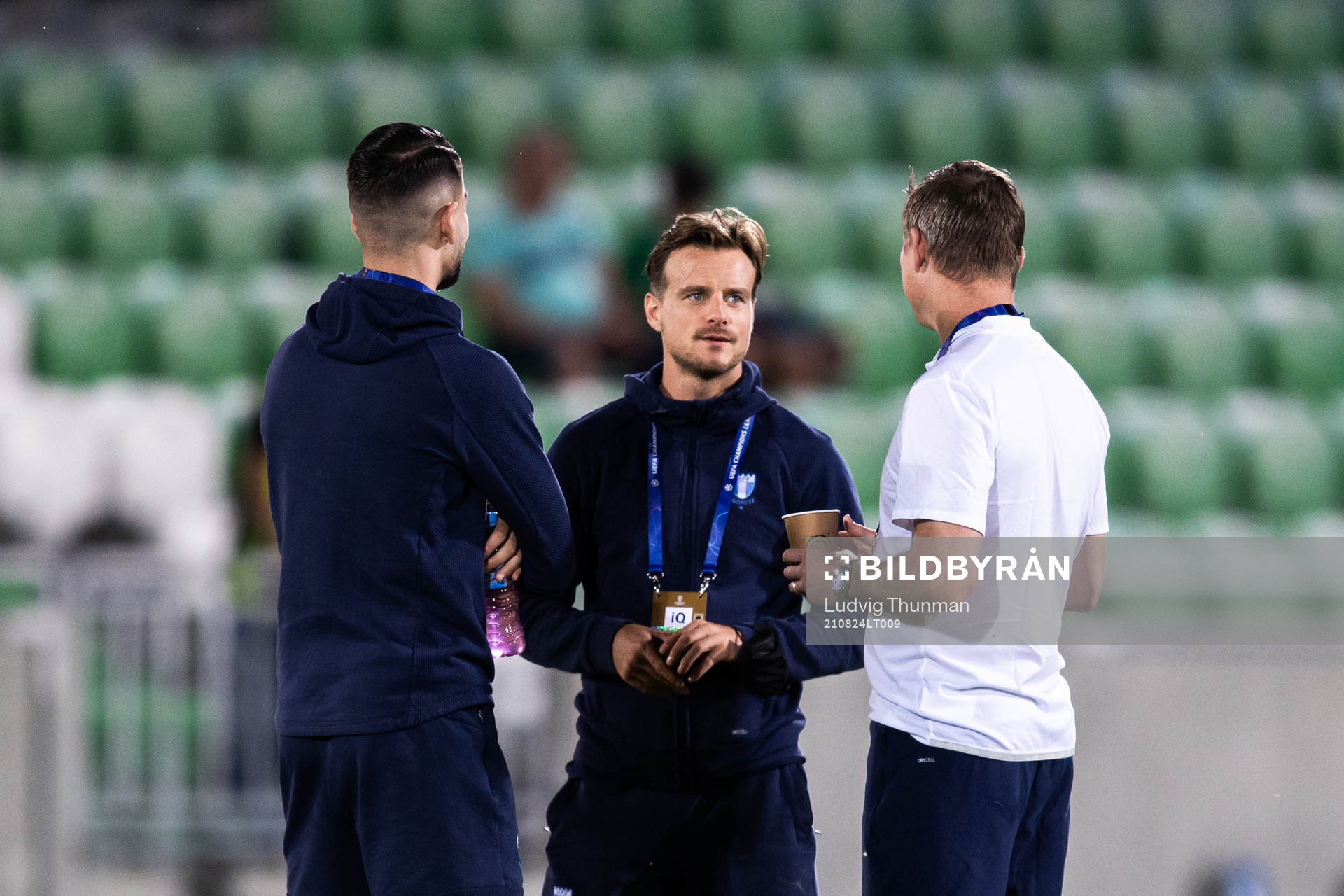 Antonio Colak, Eric Larsson and Jon Dahl Tomasson, head
