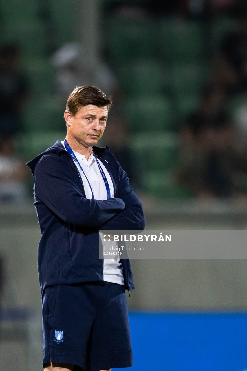 Jon Dahl Tomasson, head coach of Malmö FF
