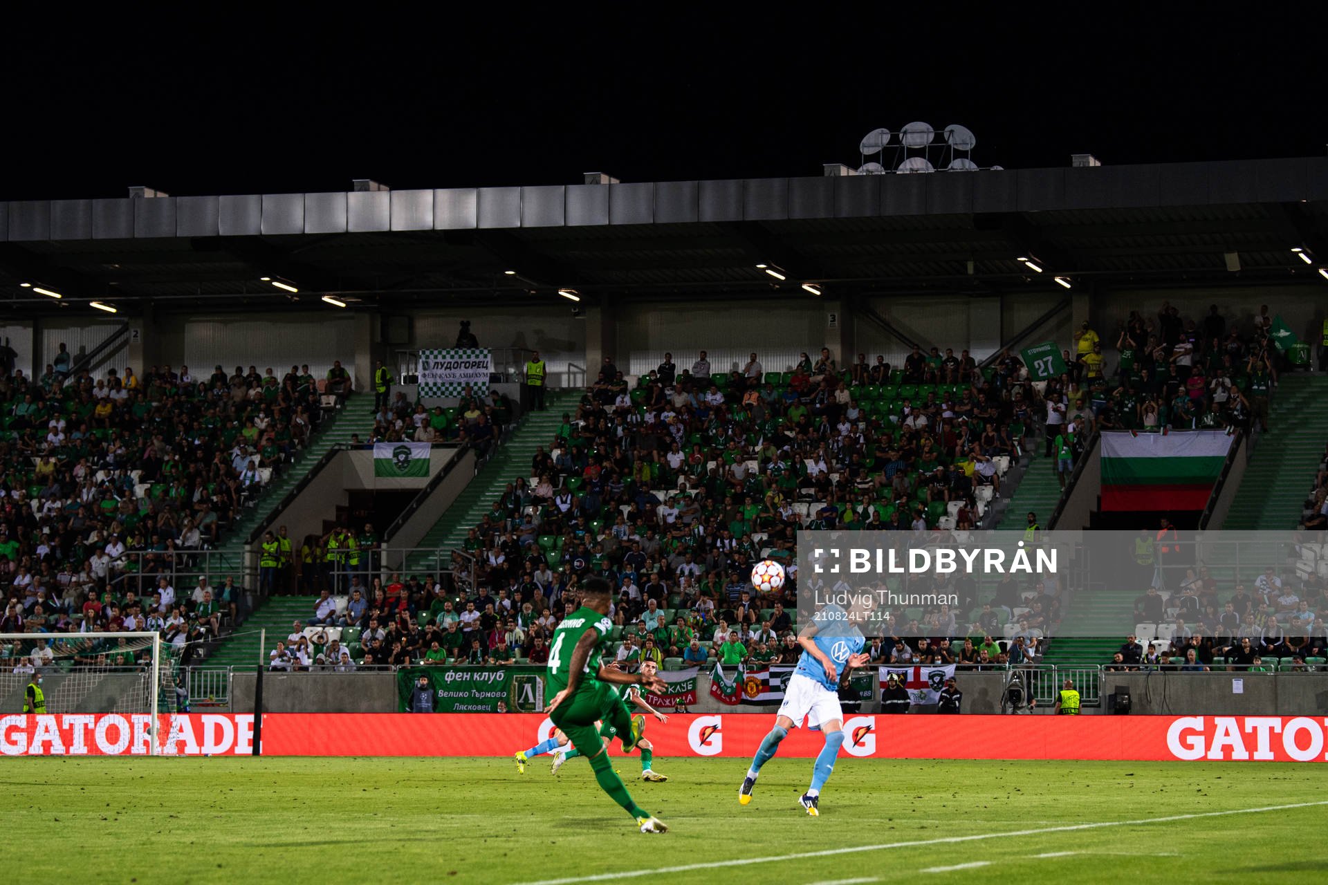 Cicinho of Ludogorets and Sören Rieks of Malmö FF