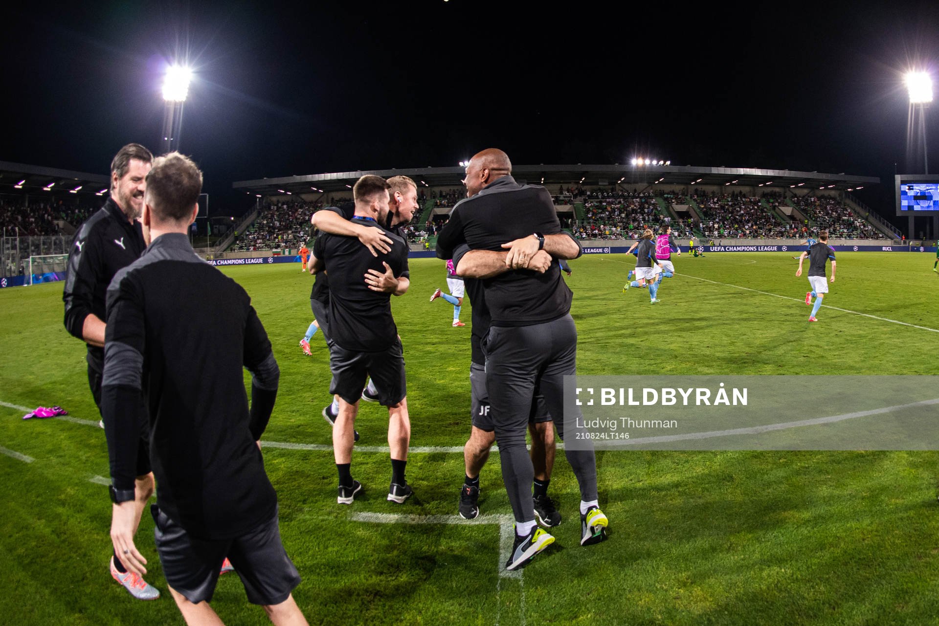 Malmö FF celebrate