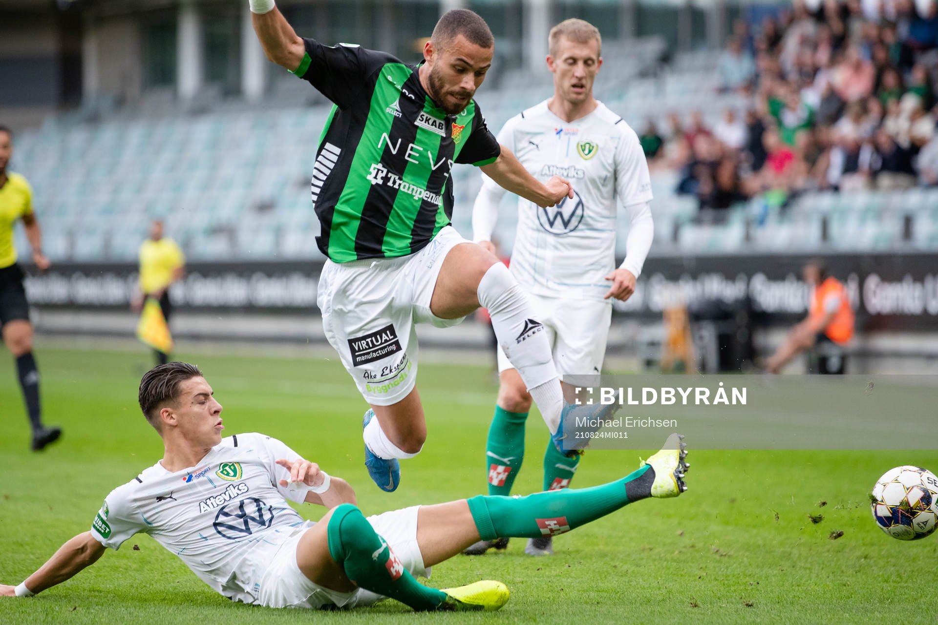 Jönköpings Adam Ben Lamin och GAIS Malkolm Moenza