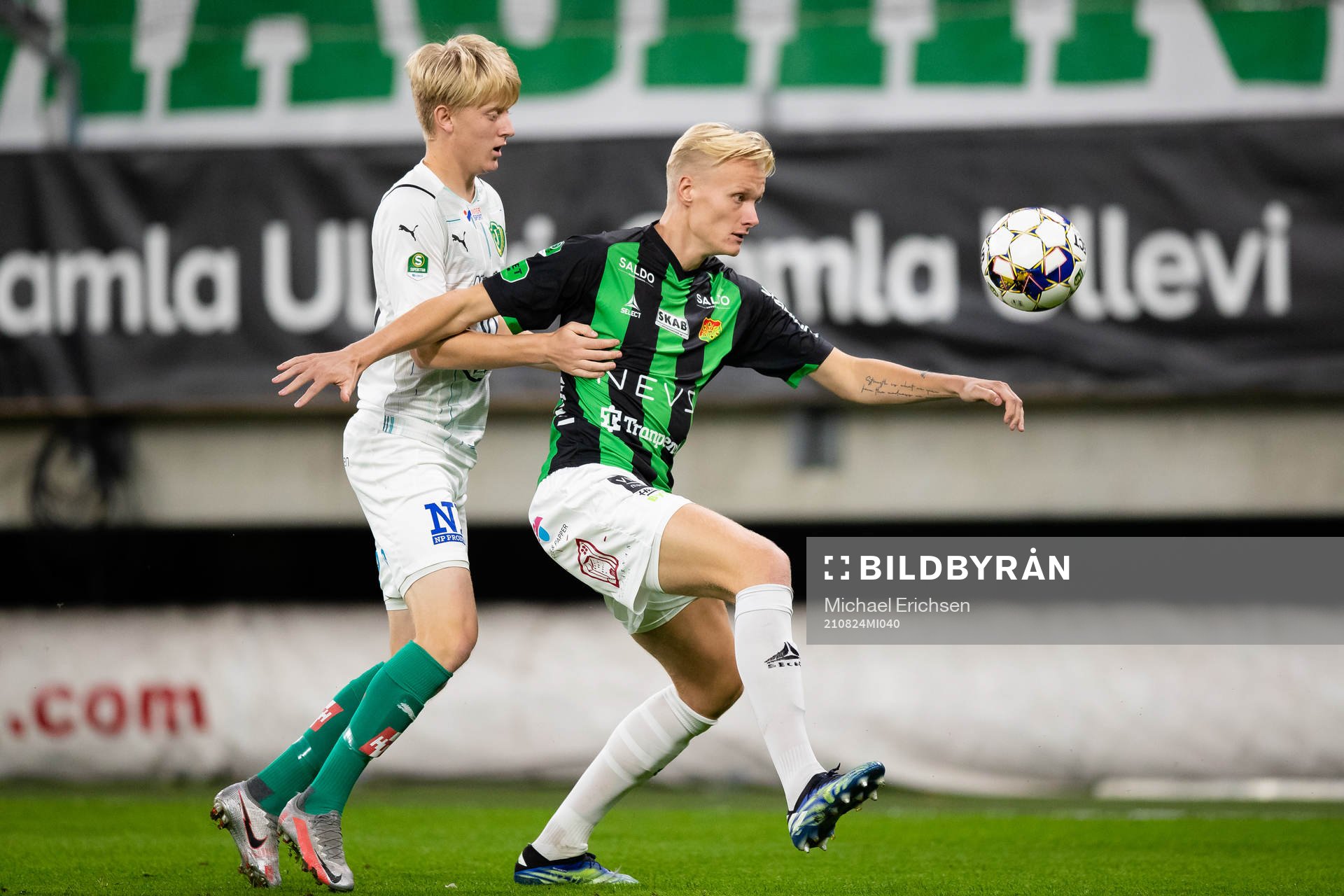 Jönköpings Elias Nordström och GAIS Filip Örnblom
