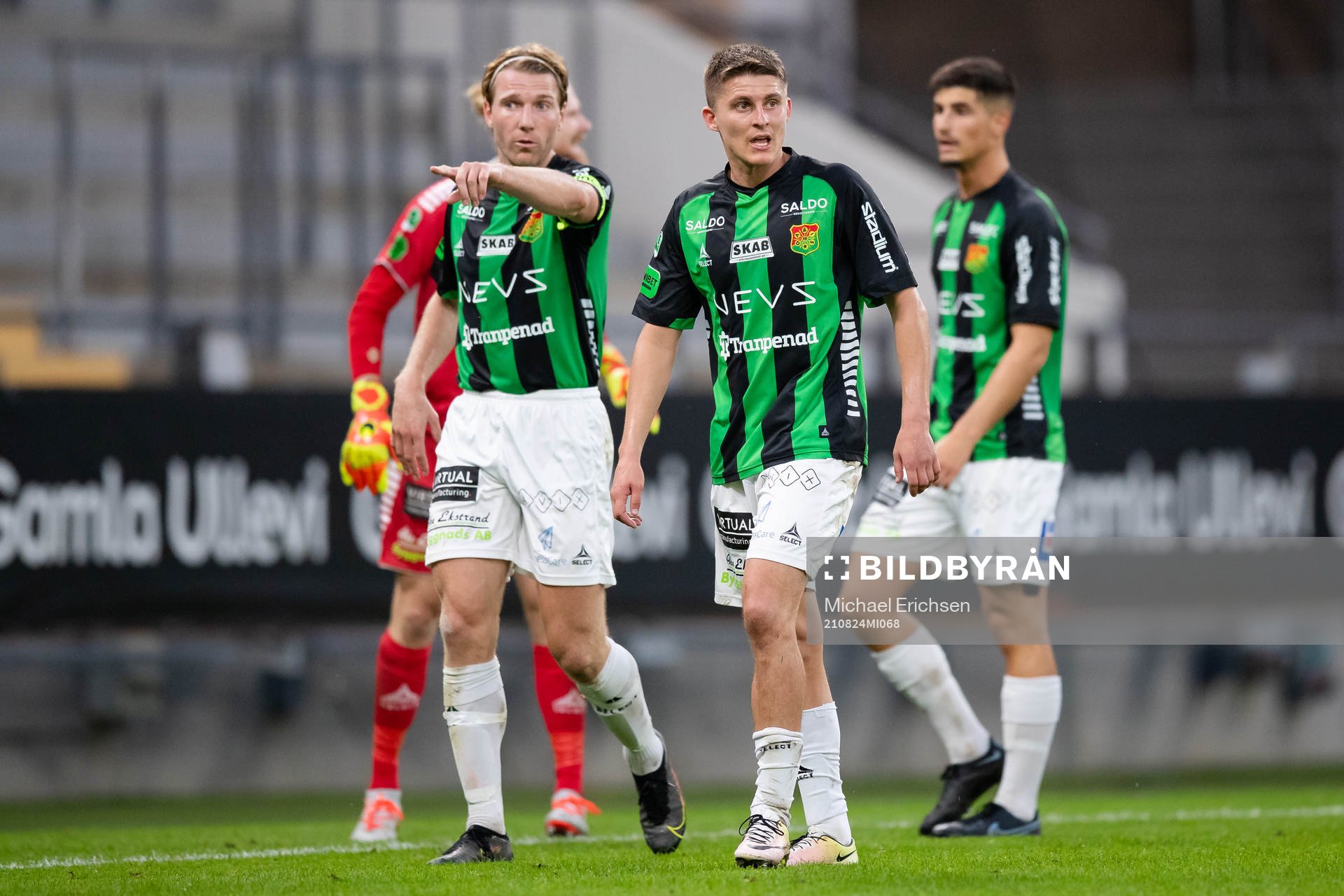 GAIS August Wängberg, Johan Andersson och Emin Grozdanic