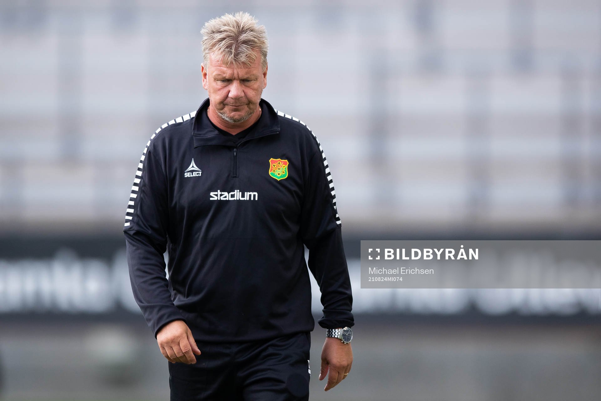 GAIS assisterande tränare Jörgen Ericson innan