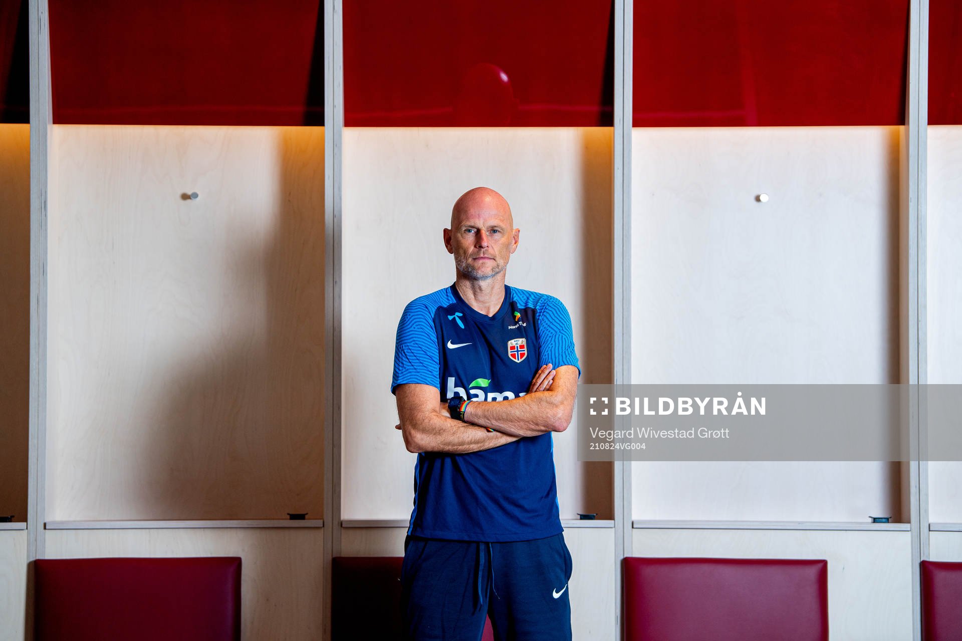 Ståle Solbakken, head coach of the Norwegian national