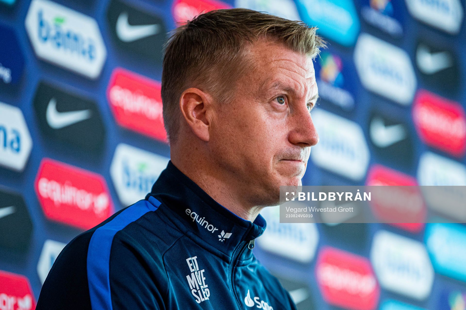 Leif Gunnar Smerud, head coach of the Norwegian national