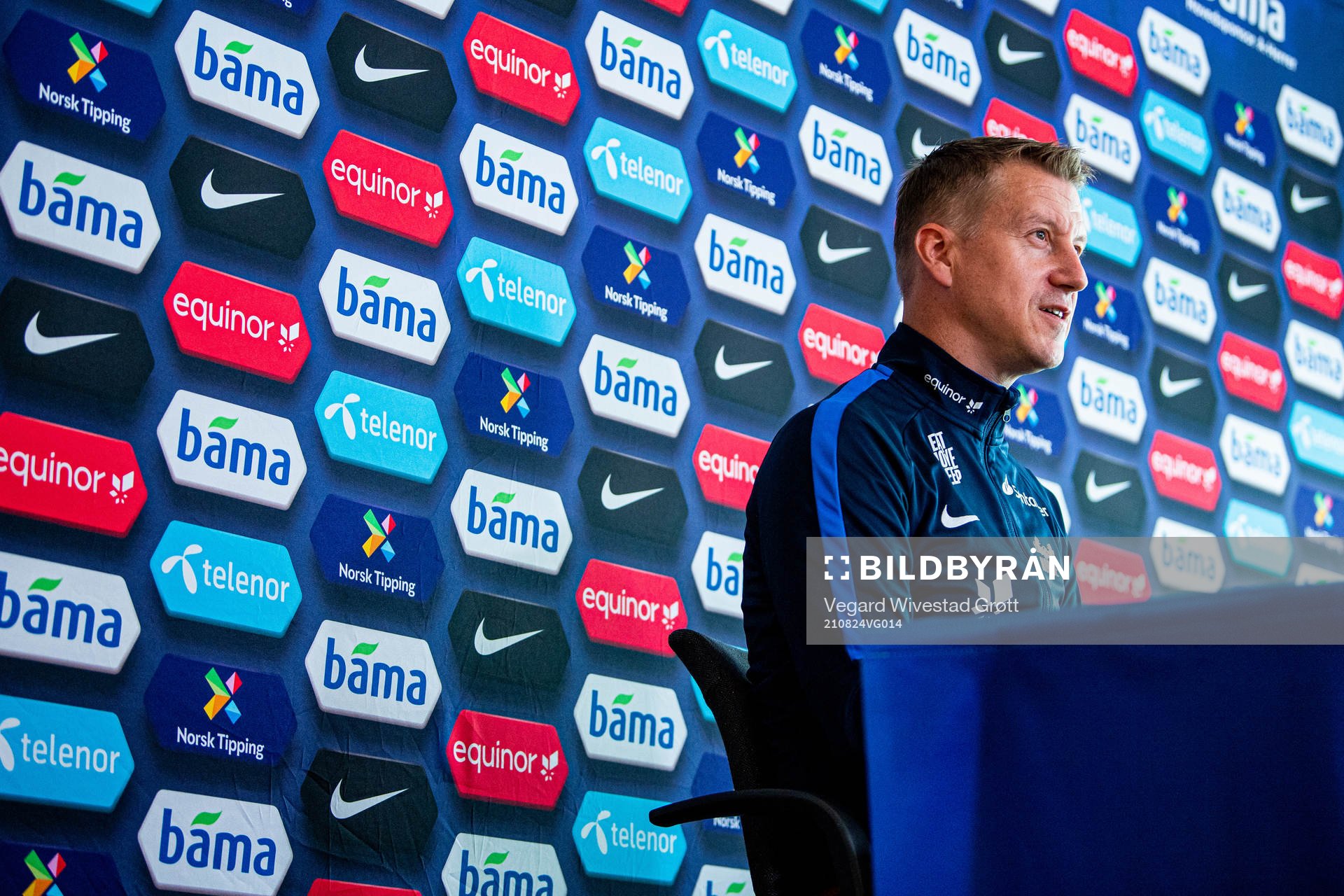 Leif Gunnar Smerud, head coach of the Norwegian national