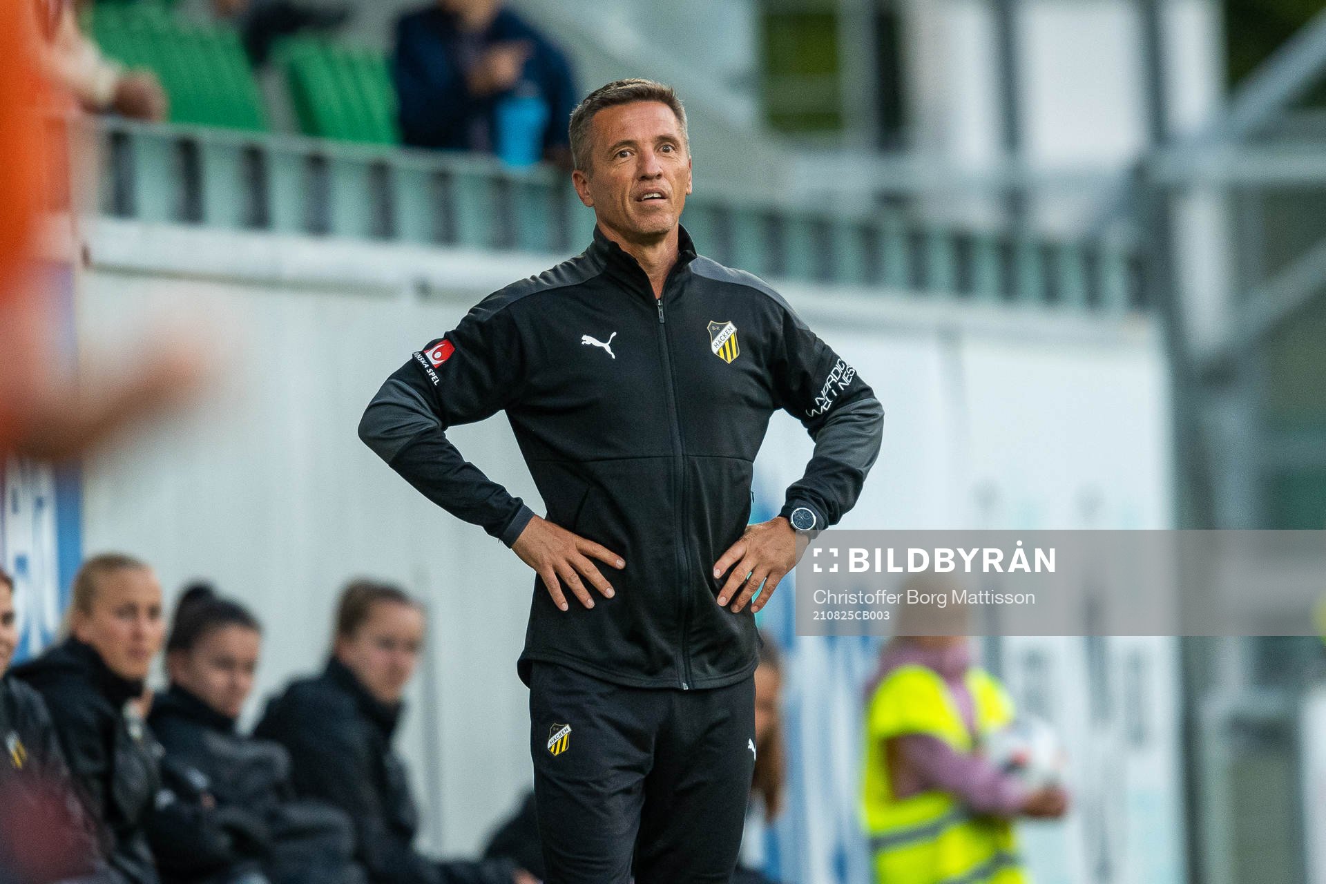 Häckens tränare Mats Gren