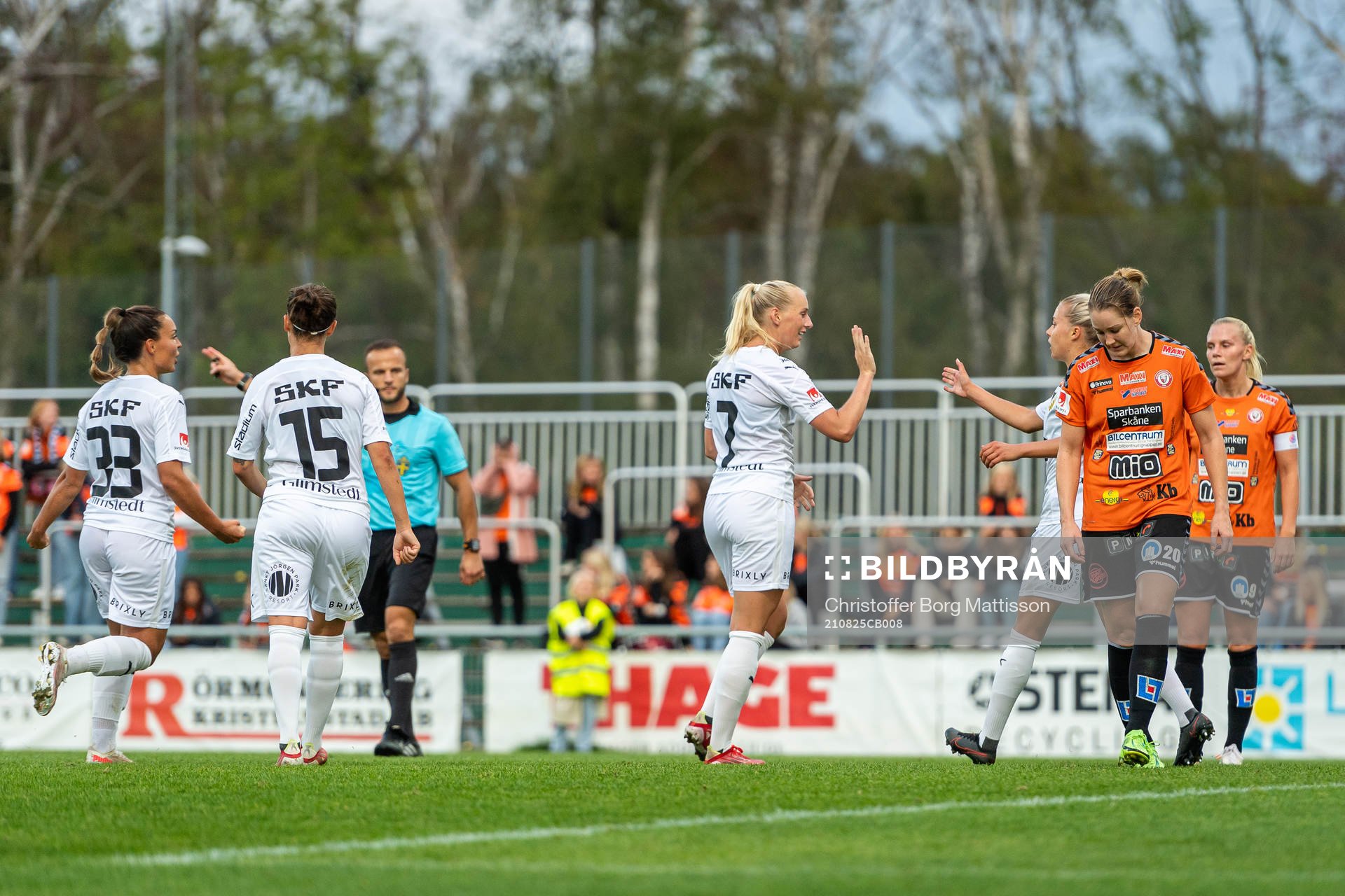 Häckens Stina Blackstenius jublar