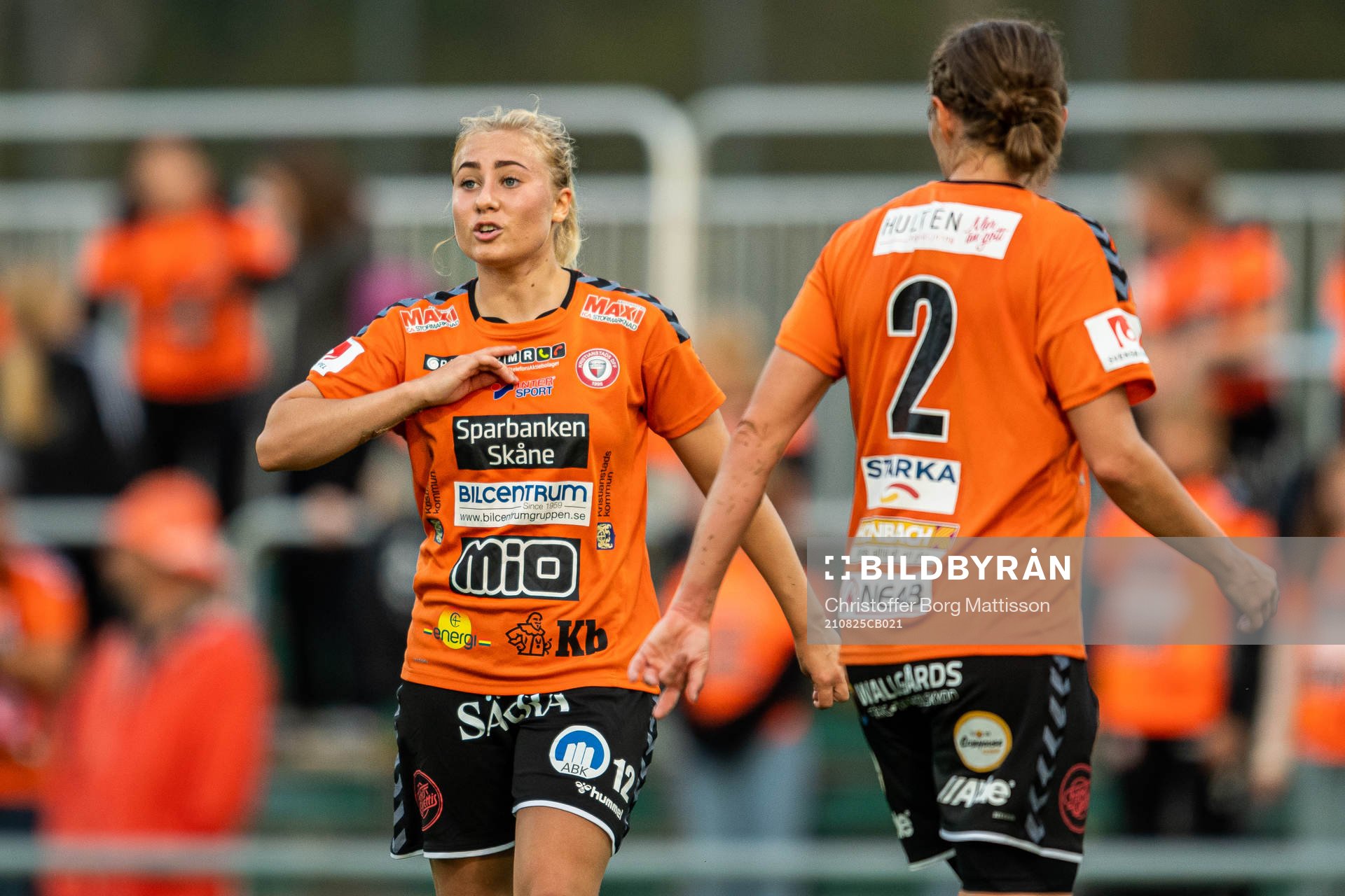 Kristianstads Kajsa Törnkvist deppar