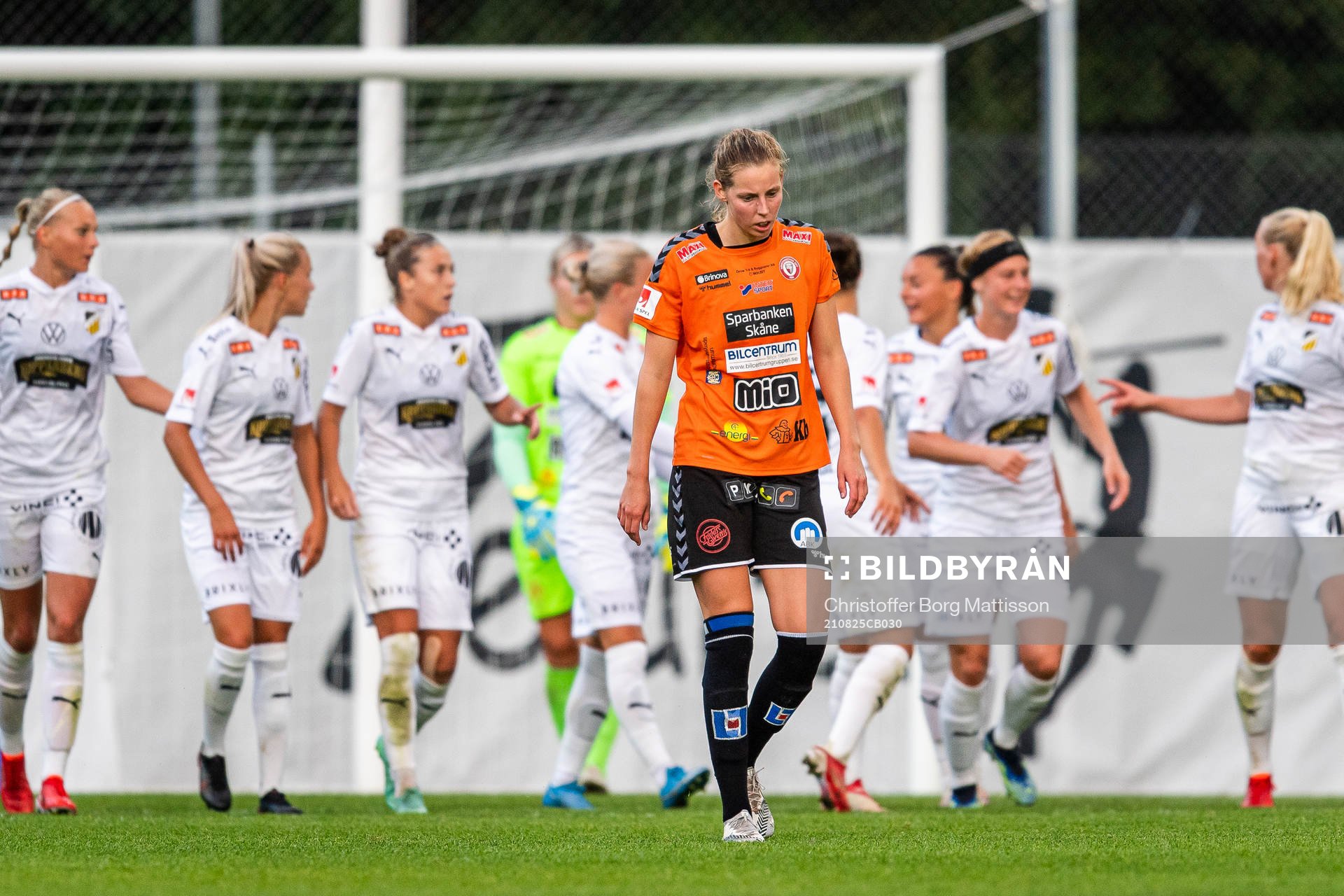 Kristianstads Amanda Edgren deppar