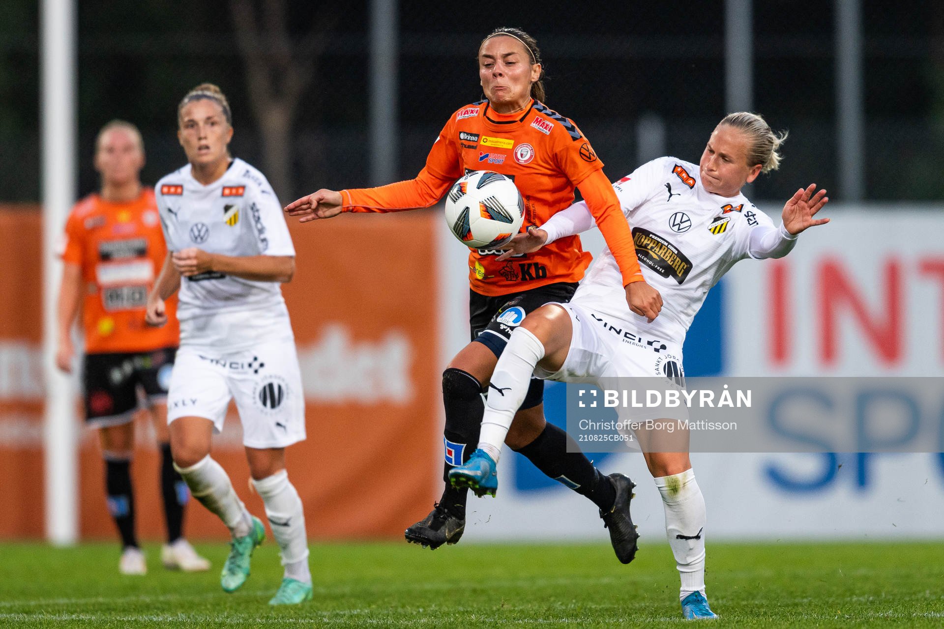 Kristianstads Alice Nilsson mot Häckens Filippa Curmark