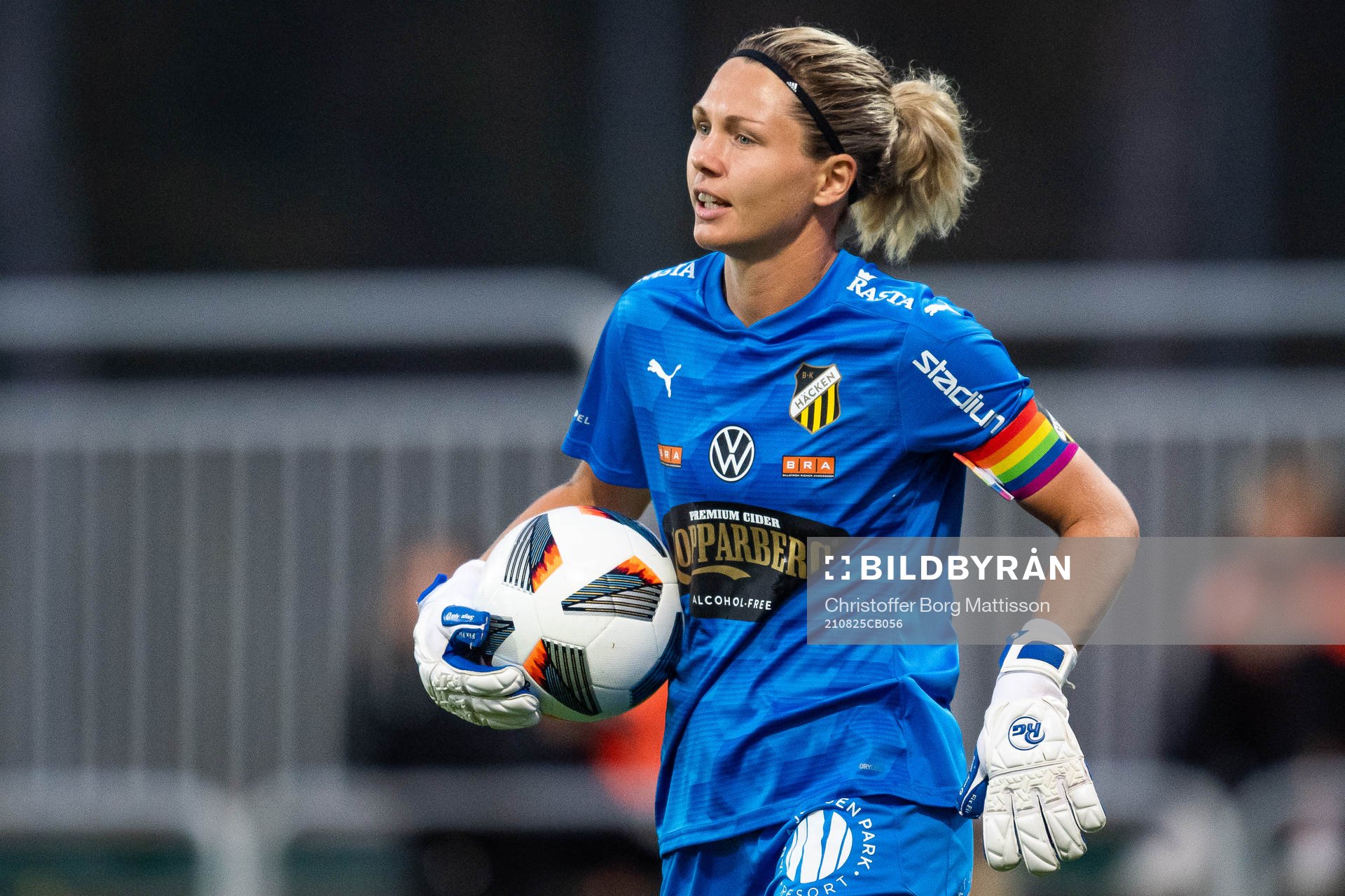 Häckens målvakt Jennifer Falk