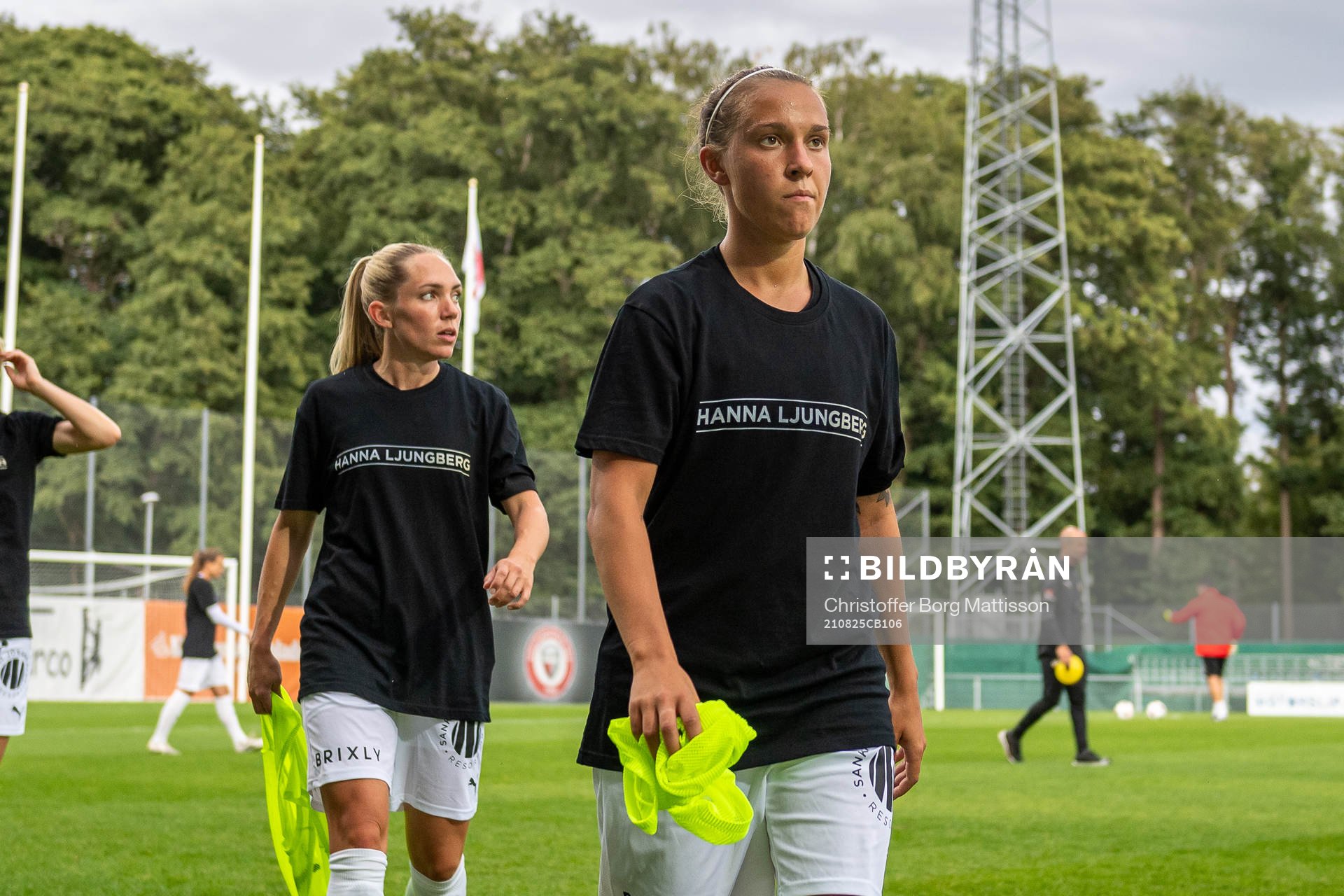 Häckens Elin Rubensson och Filippa Angeldahl
