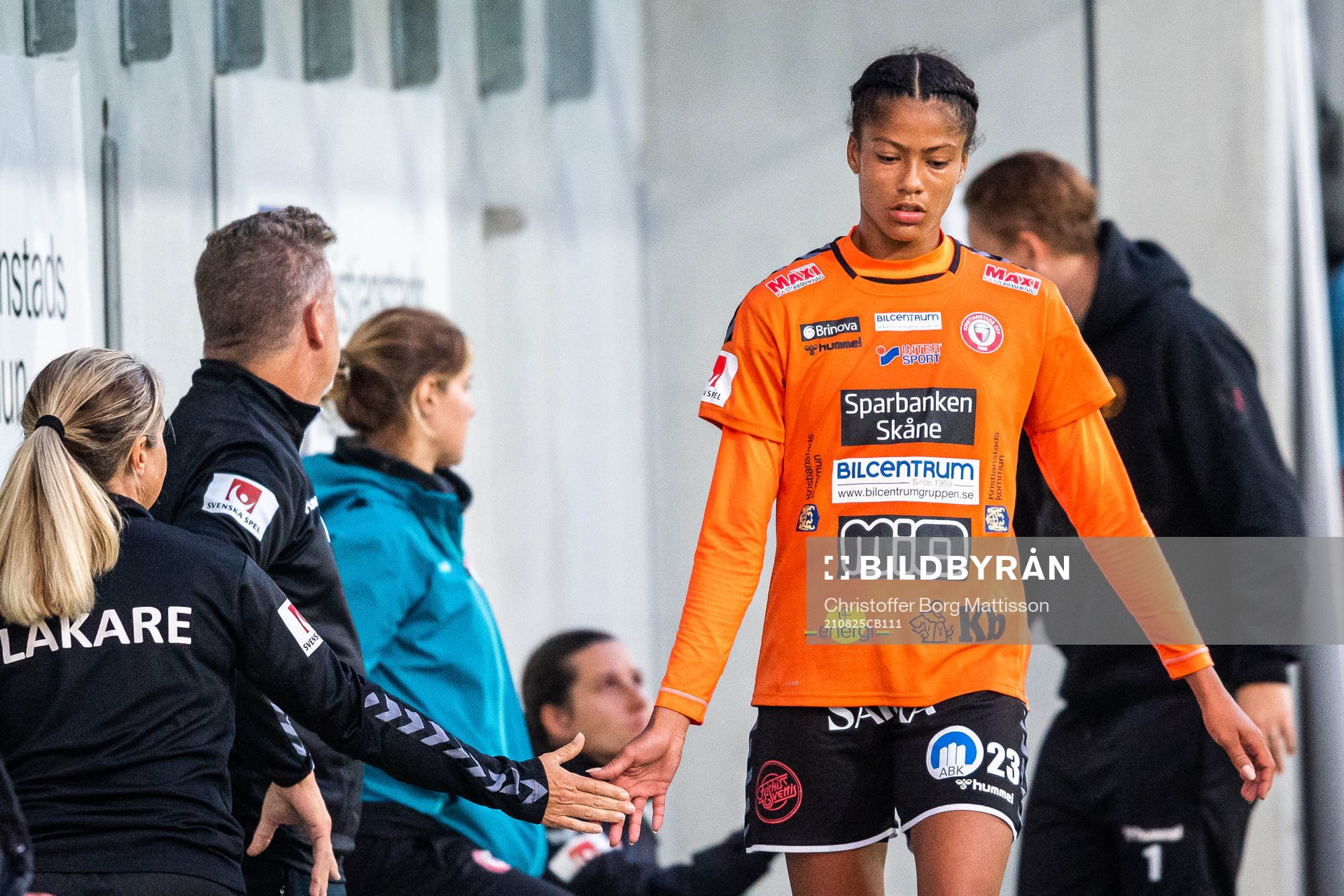 Kristianstads Sveindís Jane Jónsdóttir deppar