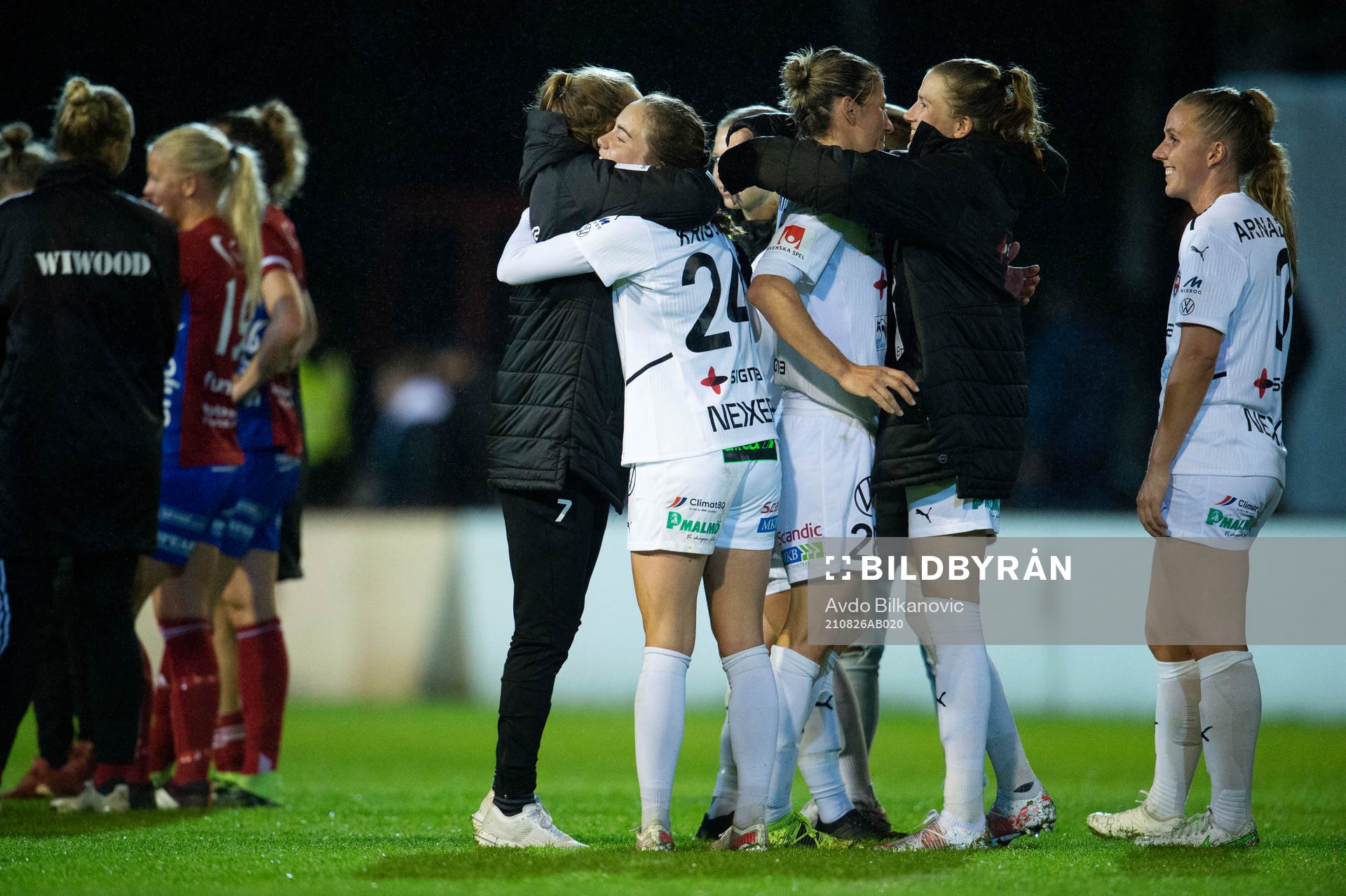 Rosengårds Matilda Eriksson Kristell jublar
