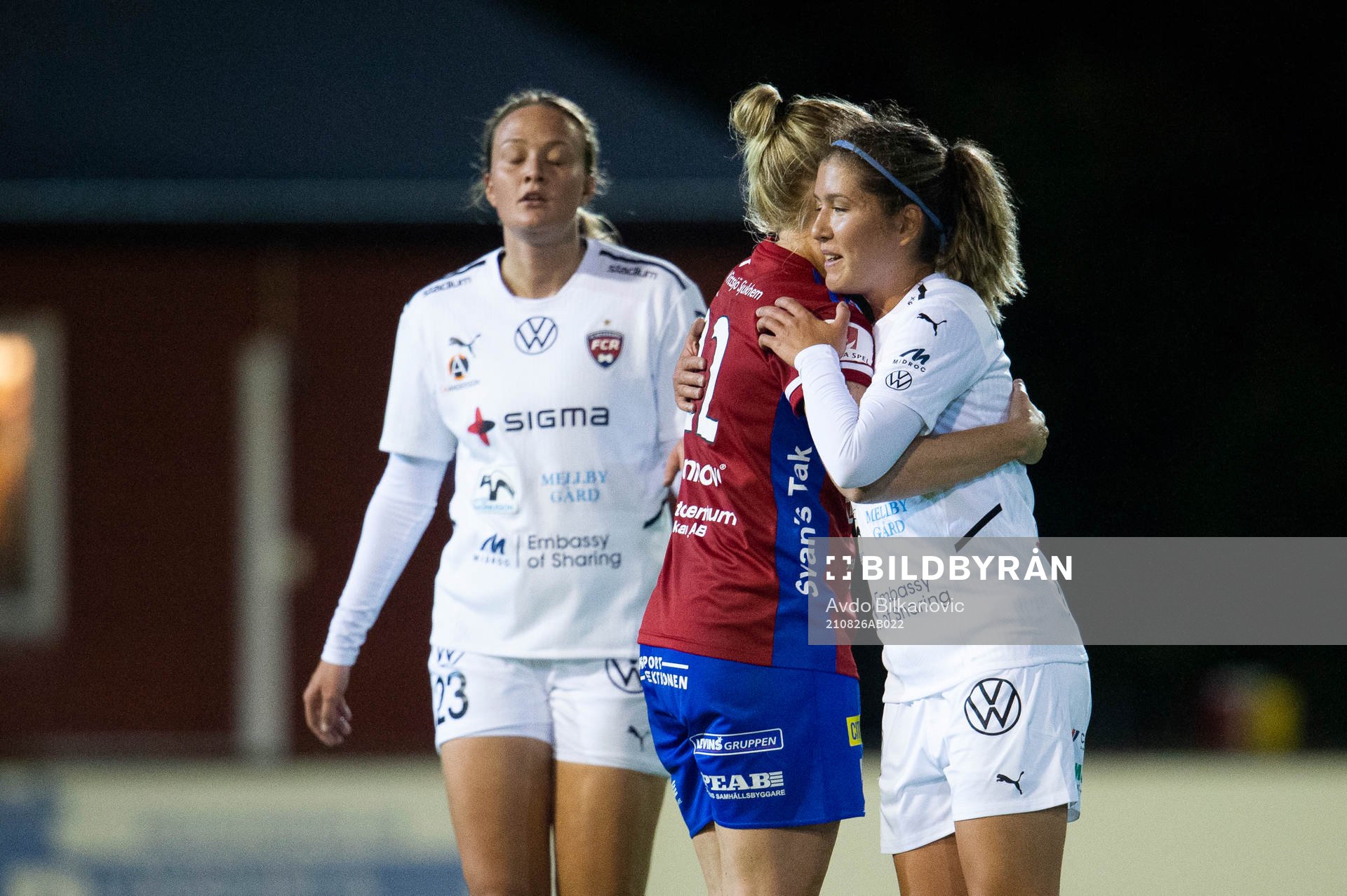 Rosengårds Loreta Kullashi och Vittsjös Sandra Adolfsson