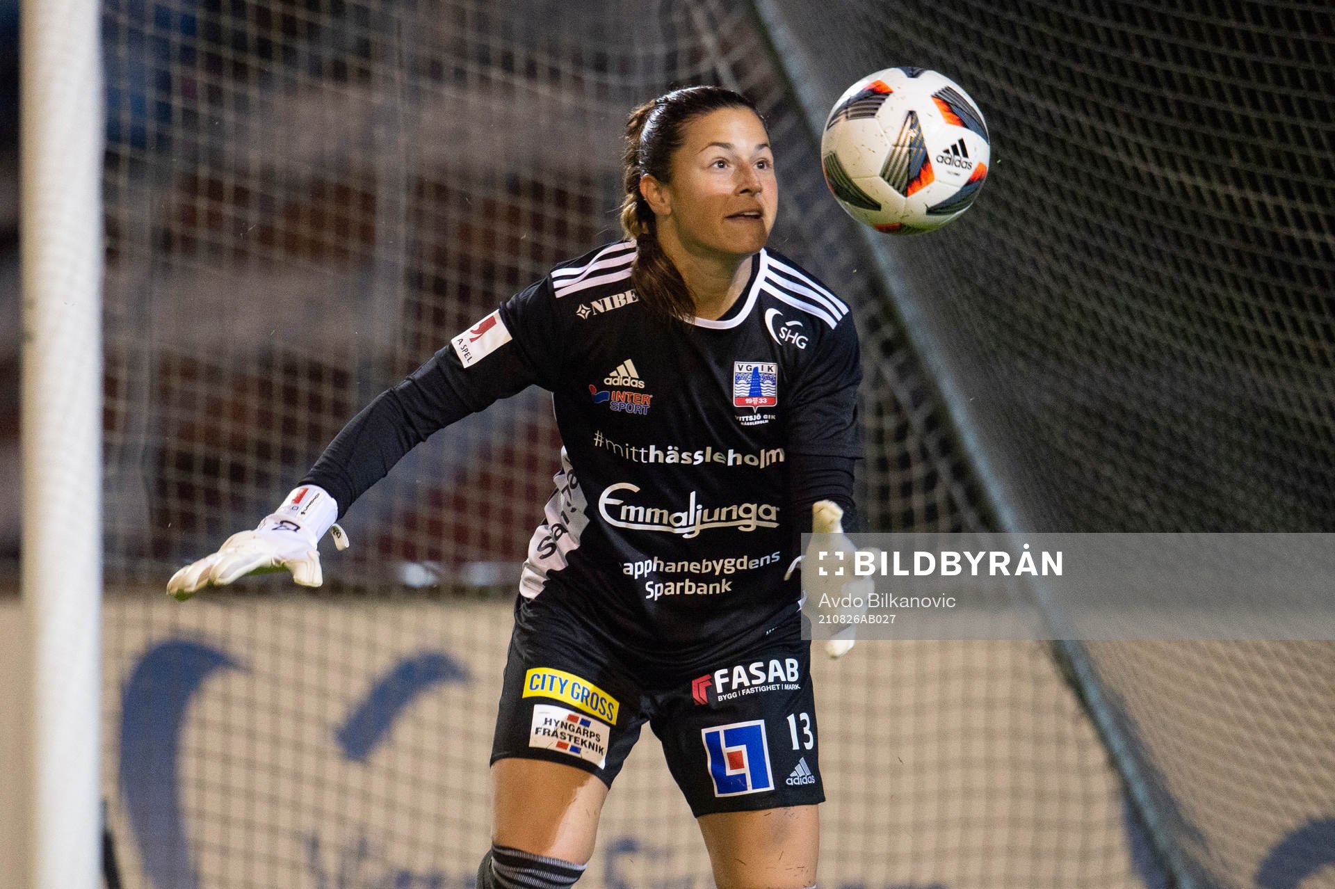 Vittsjös målvakt Sabrina D'Angelo