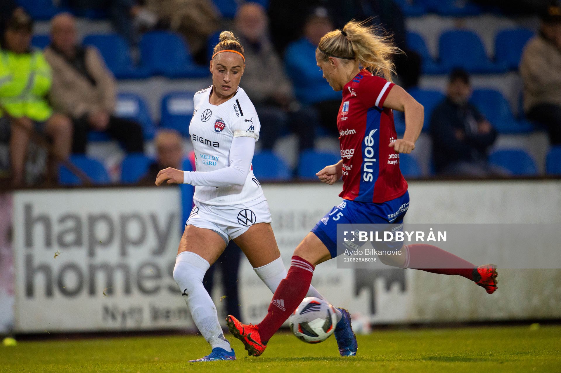 Rosengårds Sanne Troelsgaard och Vittsjös Nellie Persson