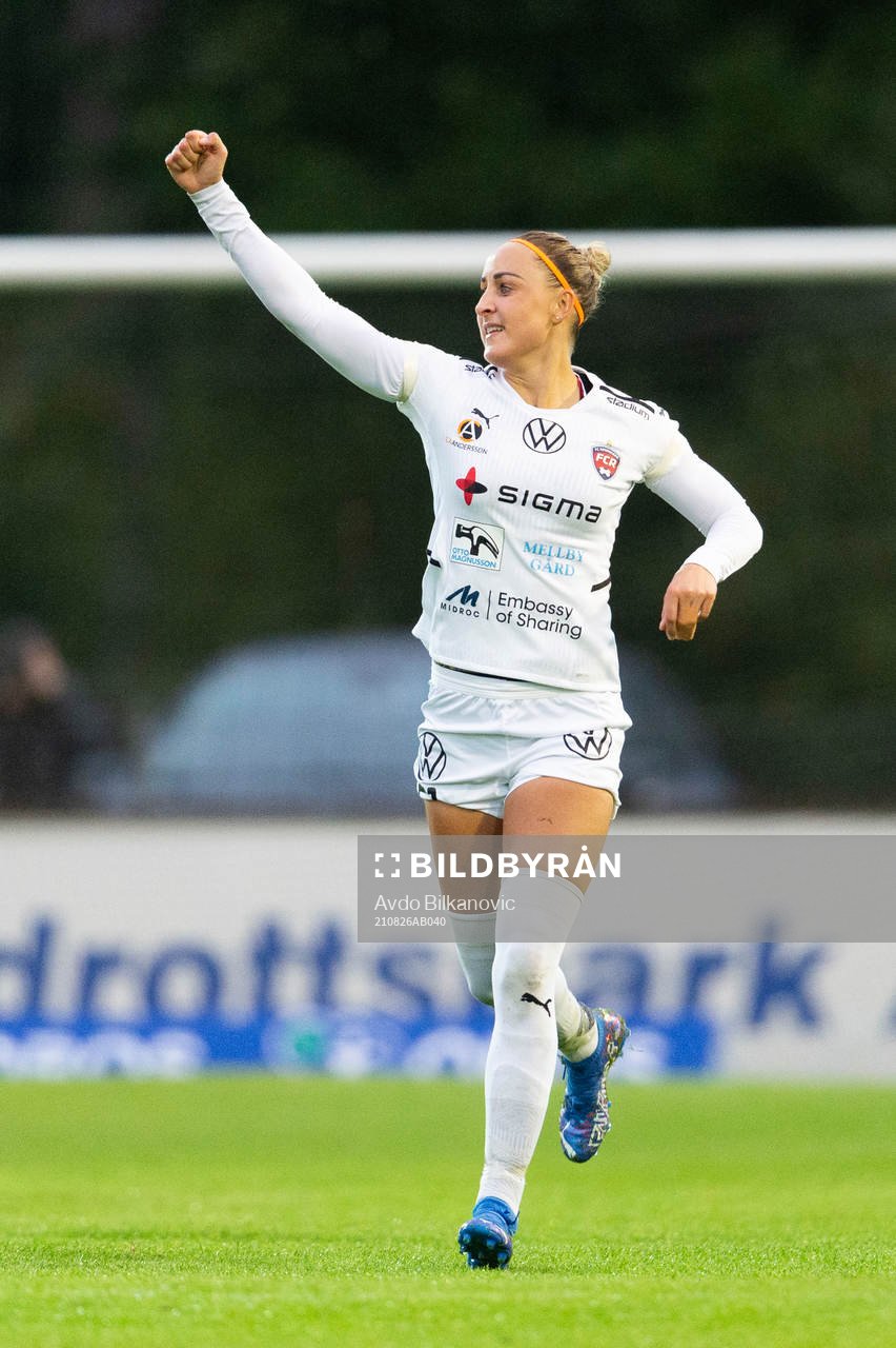 Rosengårds Sanne Troelsgaard jublar