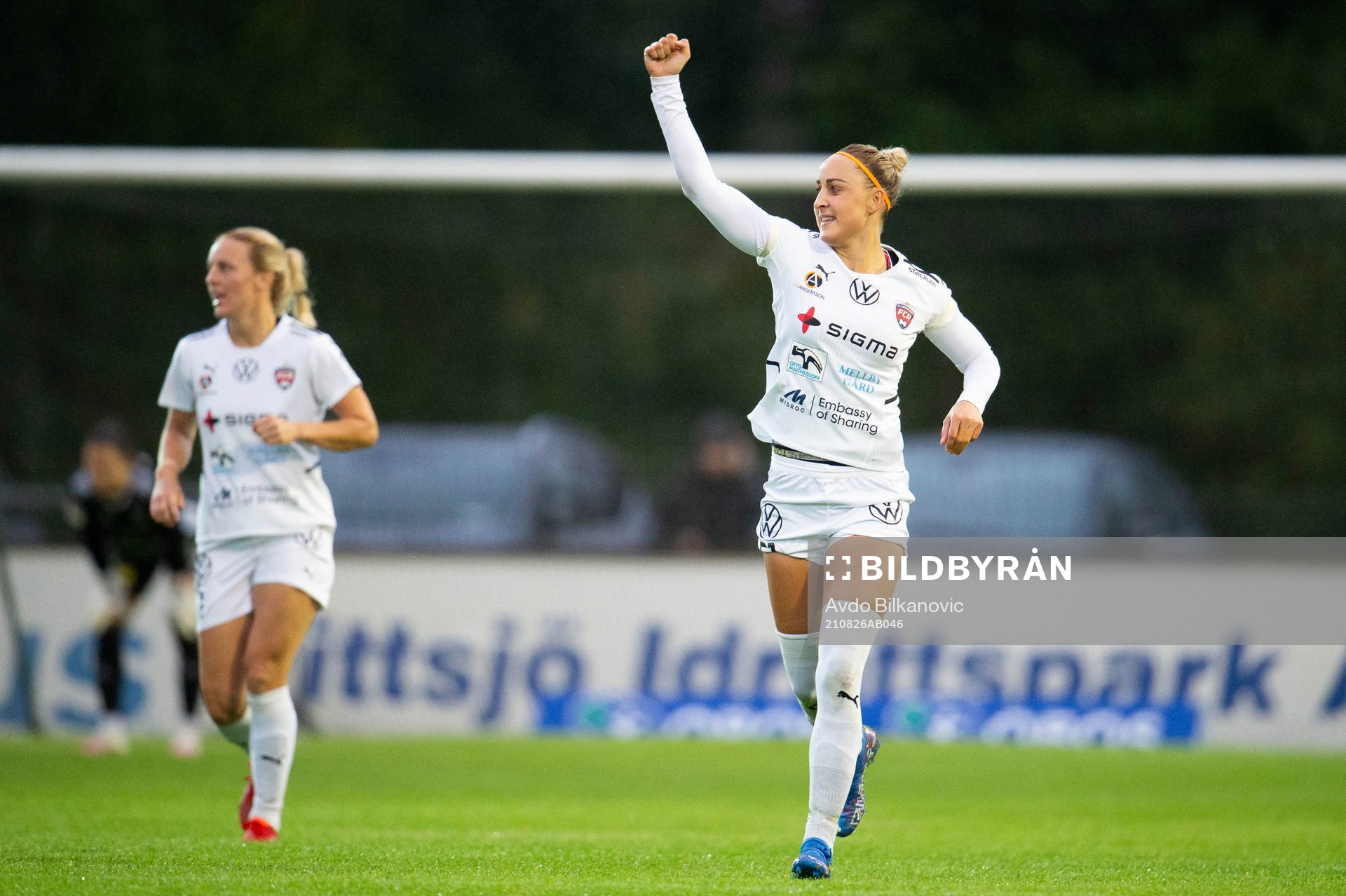 Rosengårds Sanne Troelsgaard jublar