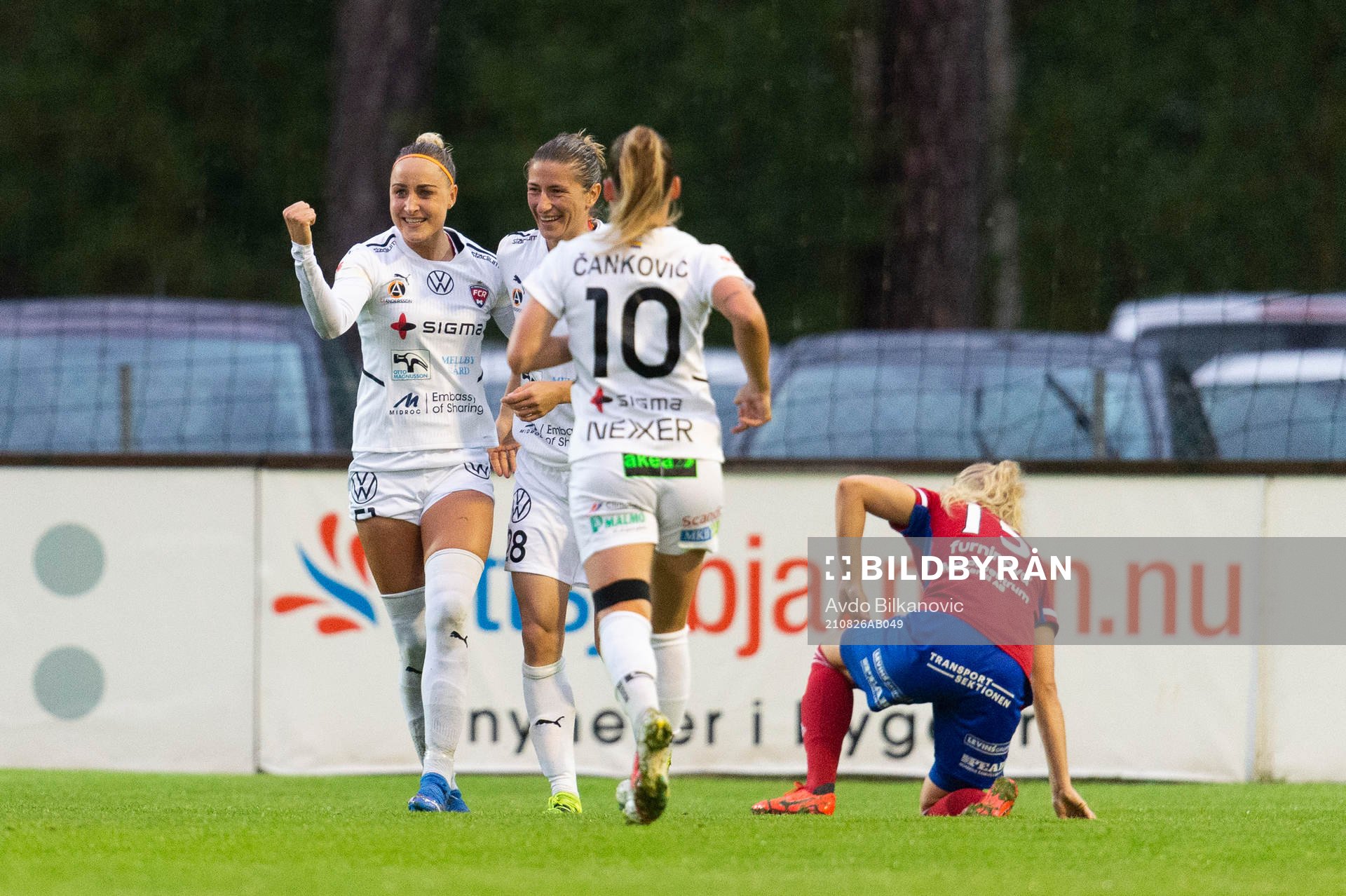 Rosengårds Sanne Troelsgaard jublar