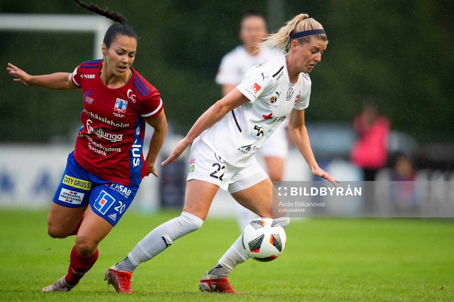 Rosengårds Olivia Schough och Vittsjös Michelle De Jongh