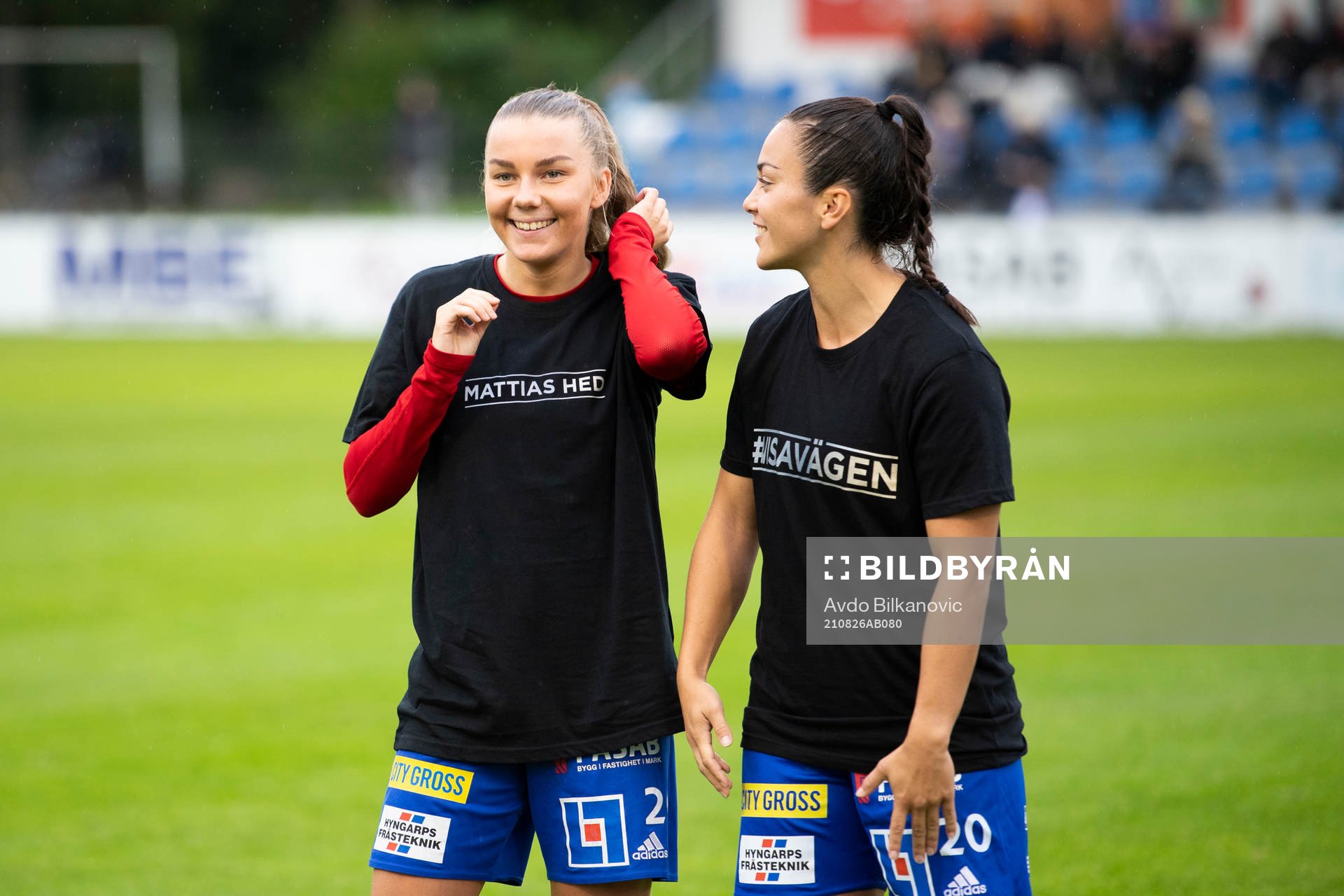Vittsjös Ebba Hed och Michelle De Jongh