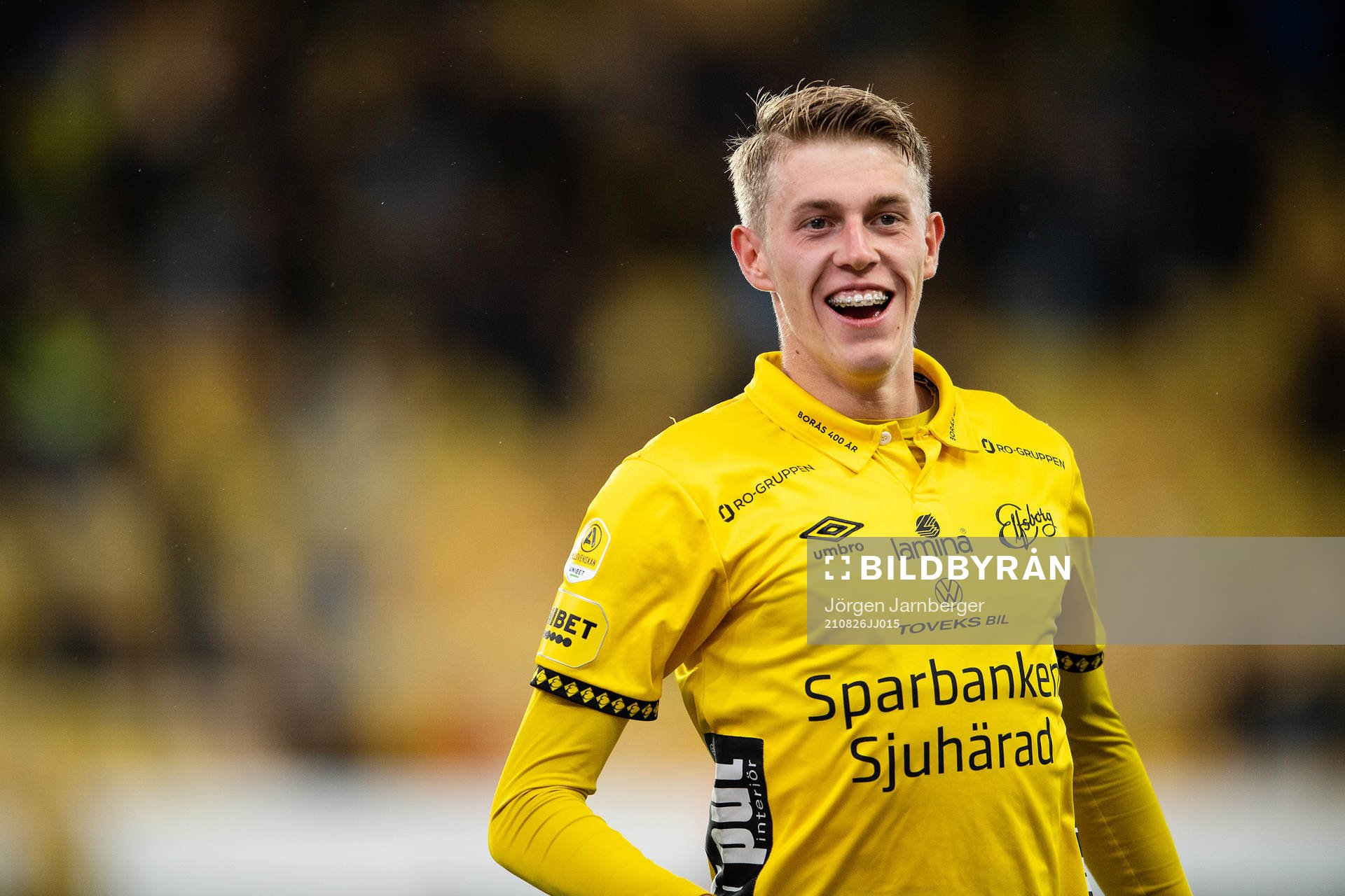 Alexander Bernhadsson of Elfsborg celebrates