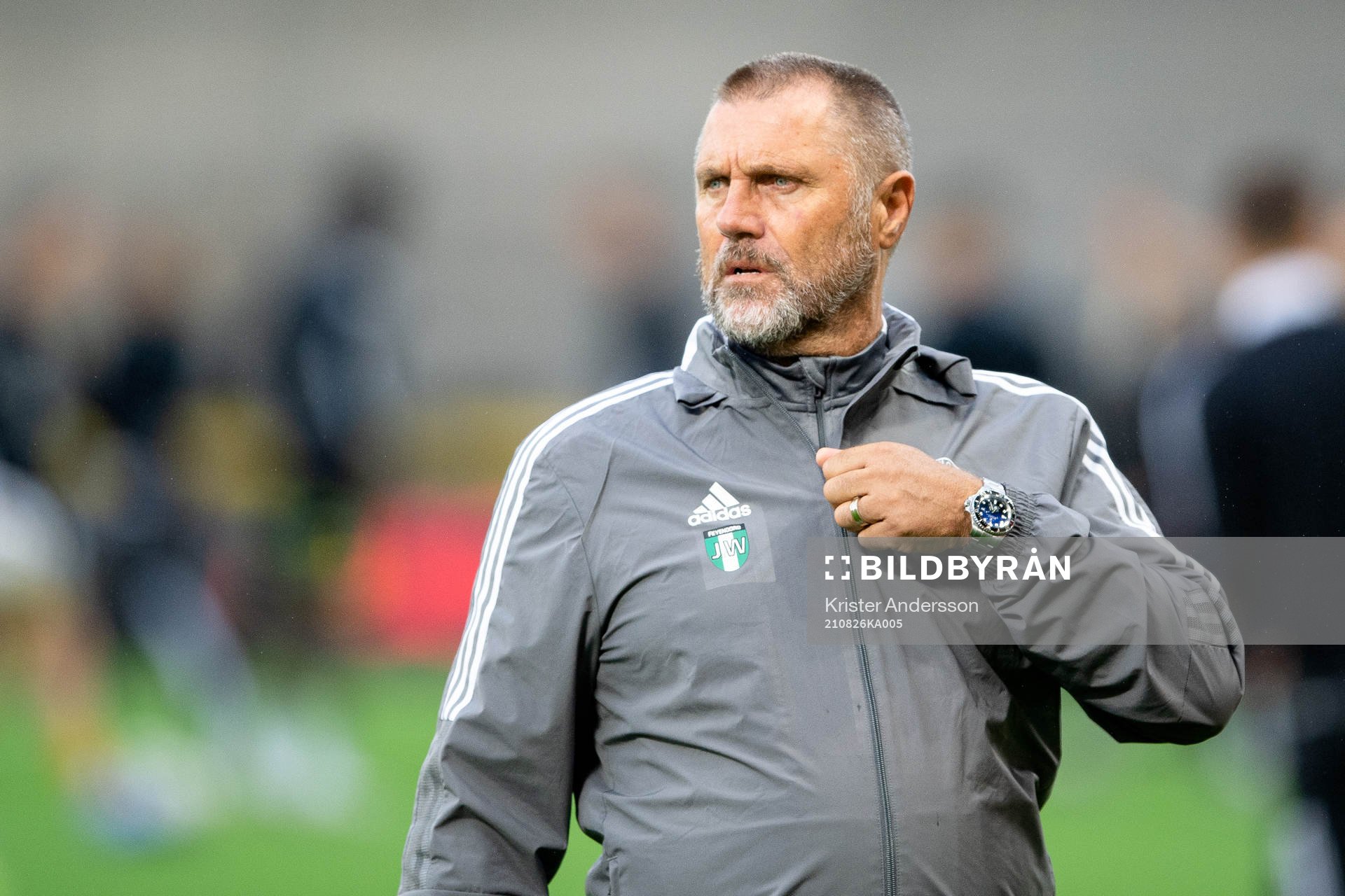 Assistant coach John de Wolf of Feyenoord