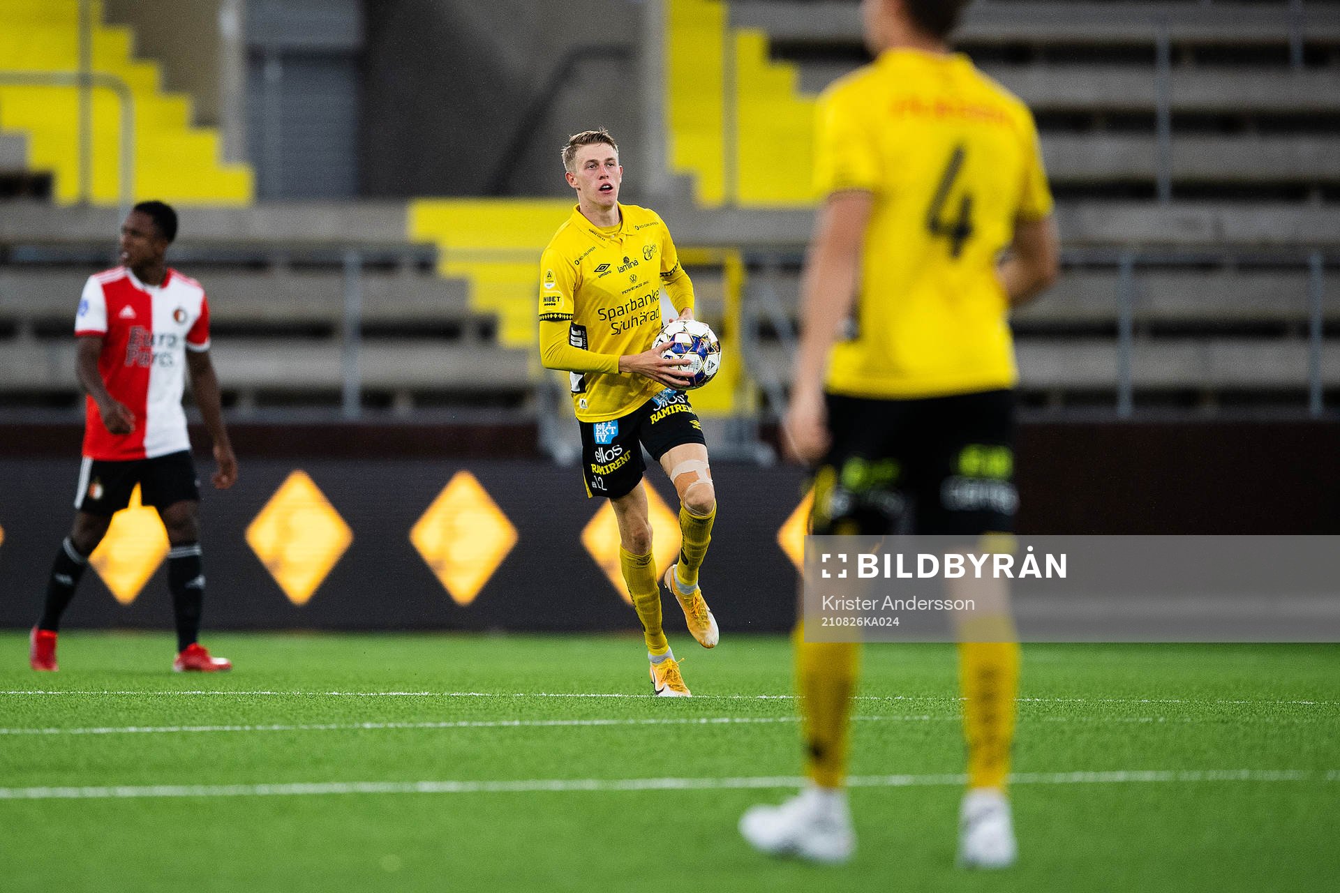 Alexander Bernhadsson of Elfsborg celebrates scoring 2-0
