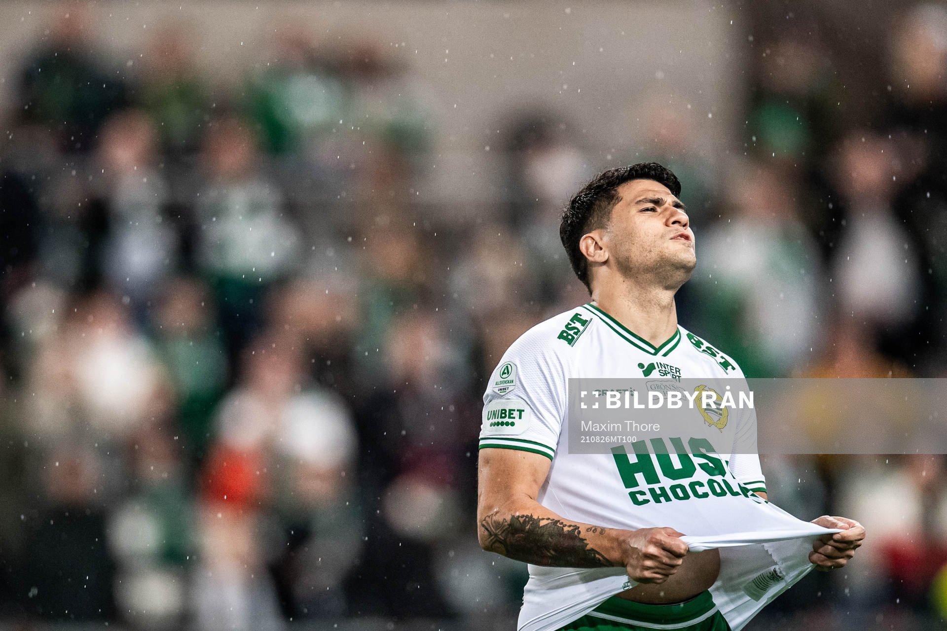 Paulinho of Hammarby looks dejected
