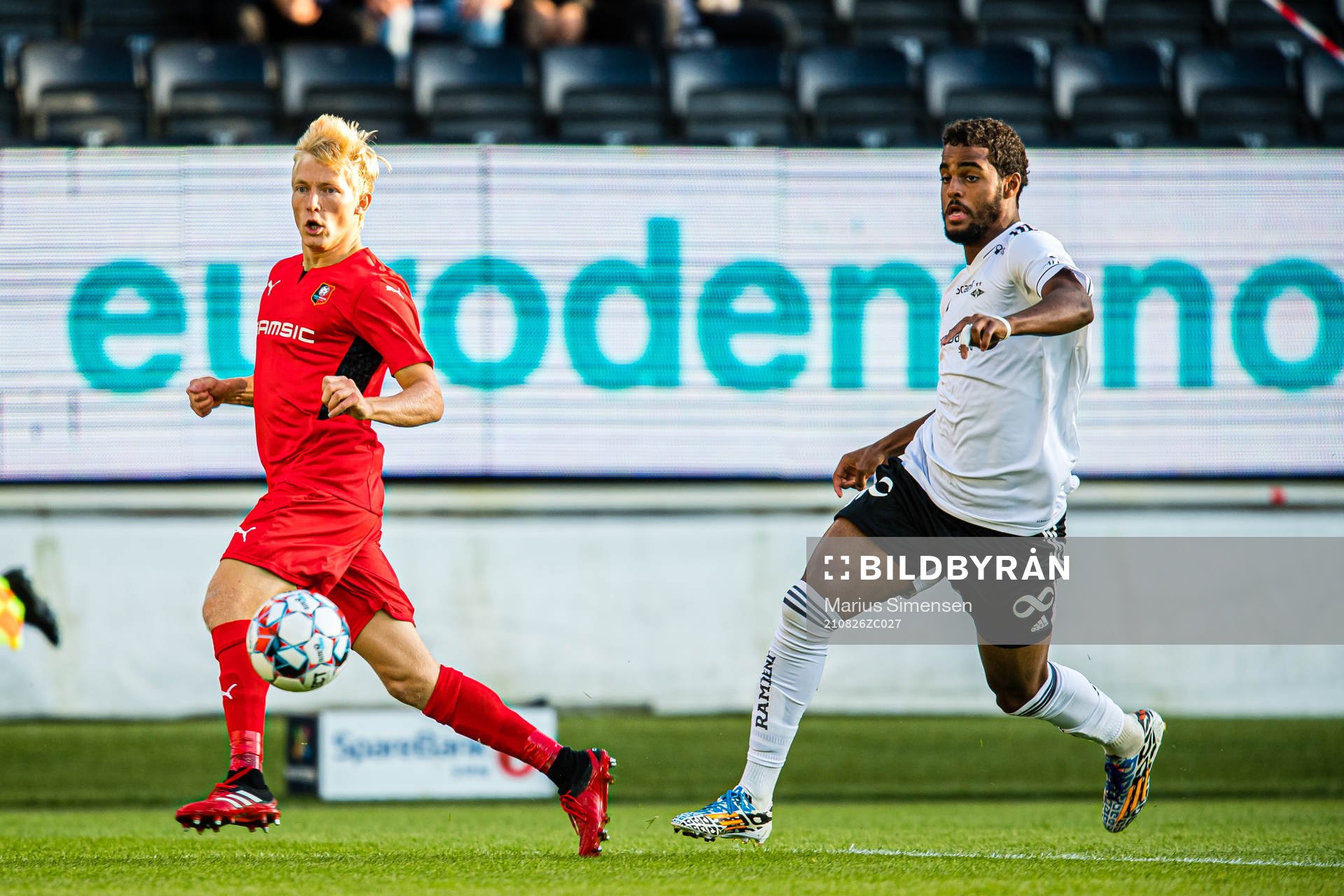 Birger Meling of Rennes and Emil Konradsen Ceide of