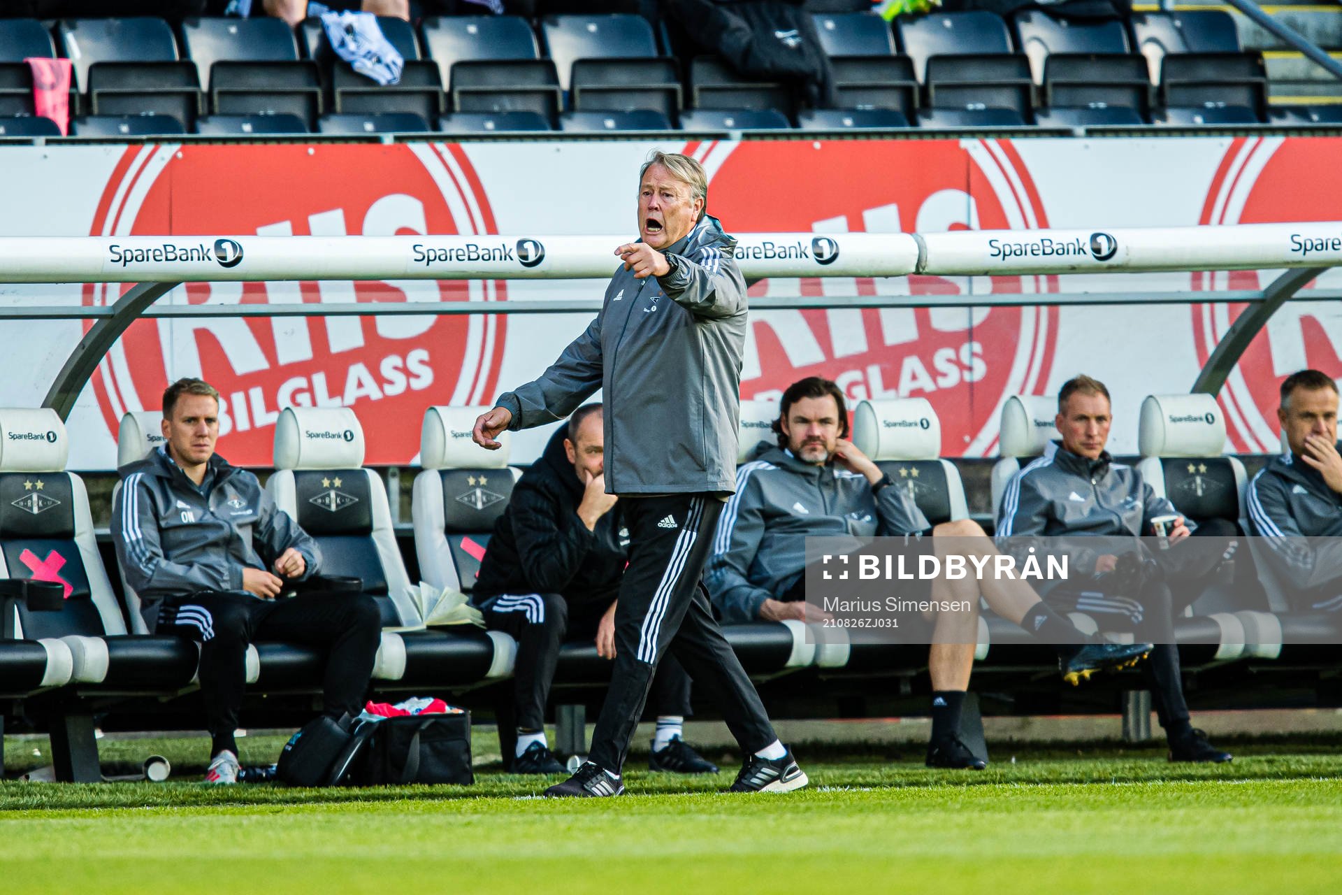 Åge Hareide, head coach of Rosenborg