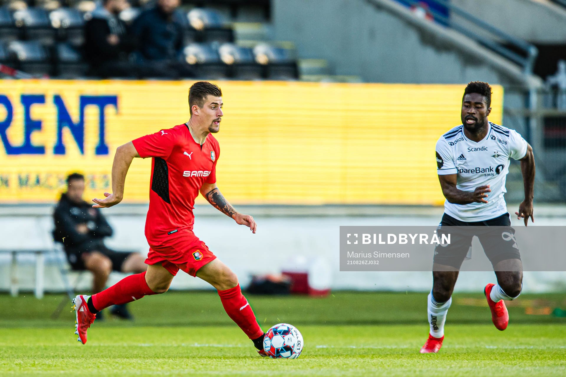 Baptiste Santamaria of Rennes
