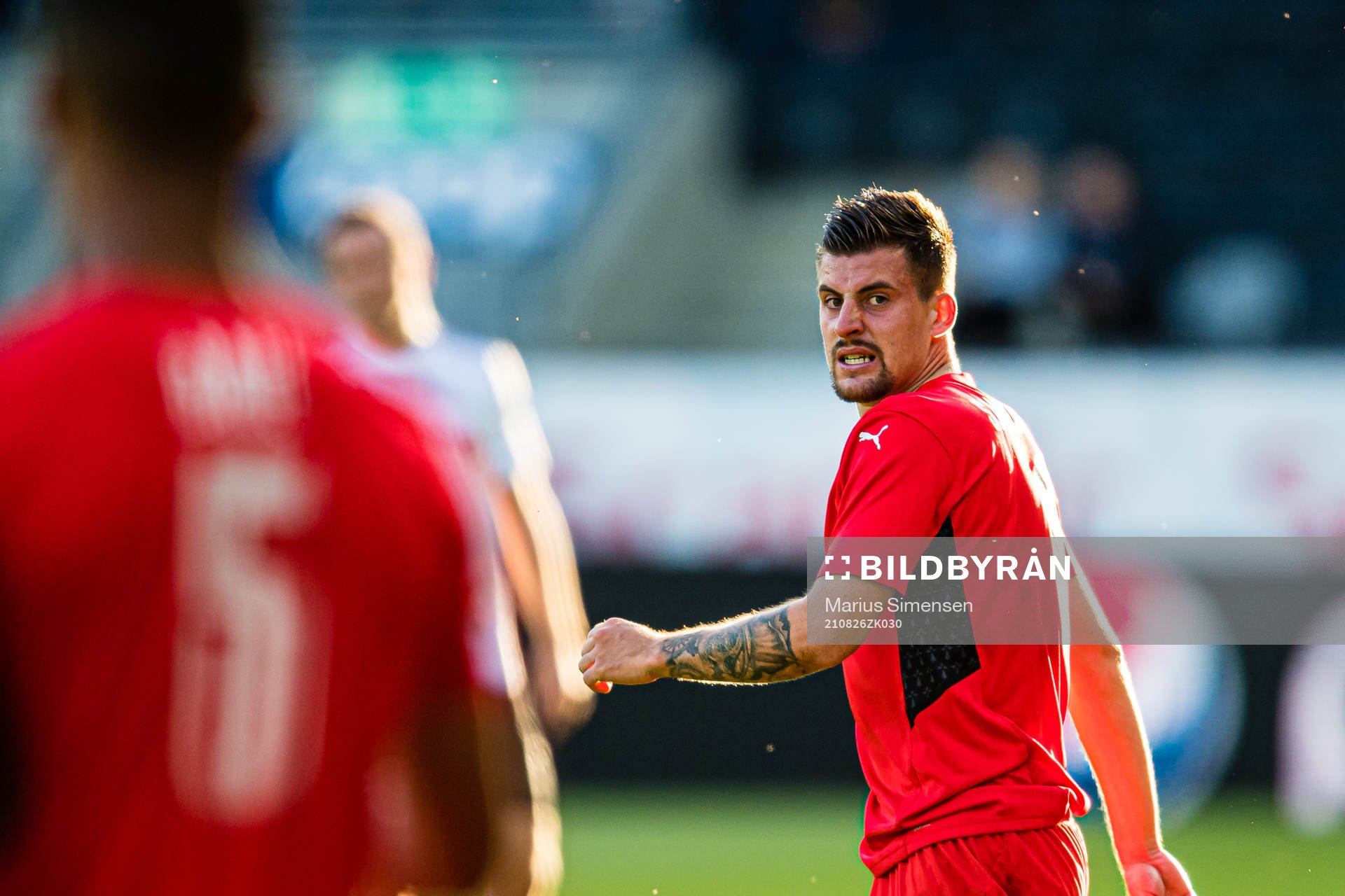 Baptiste Santamaria of Rennes