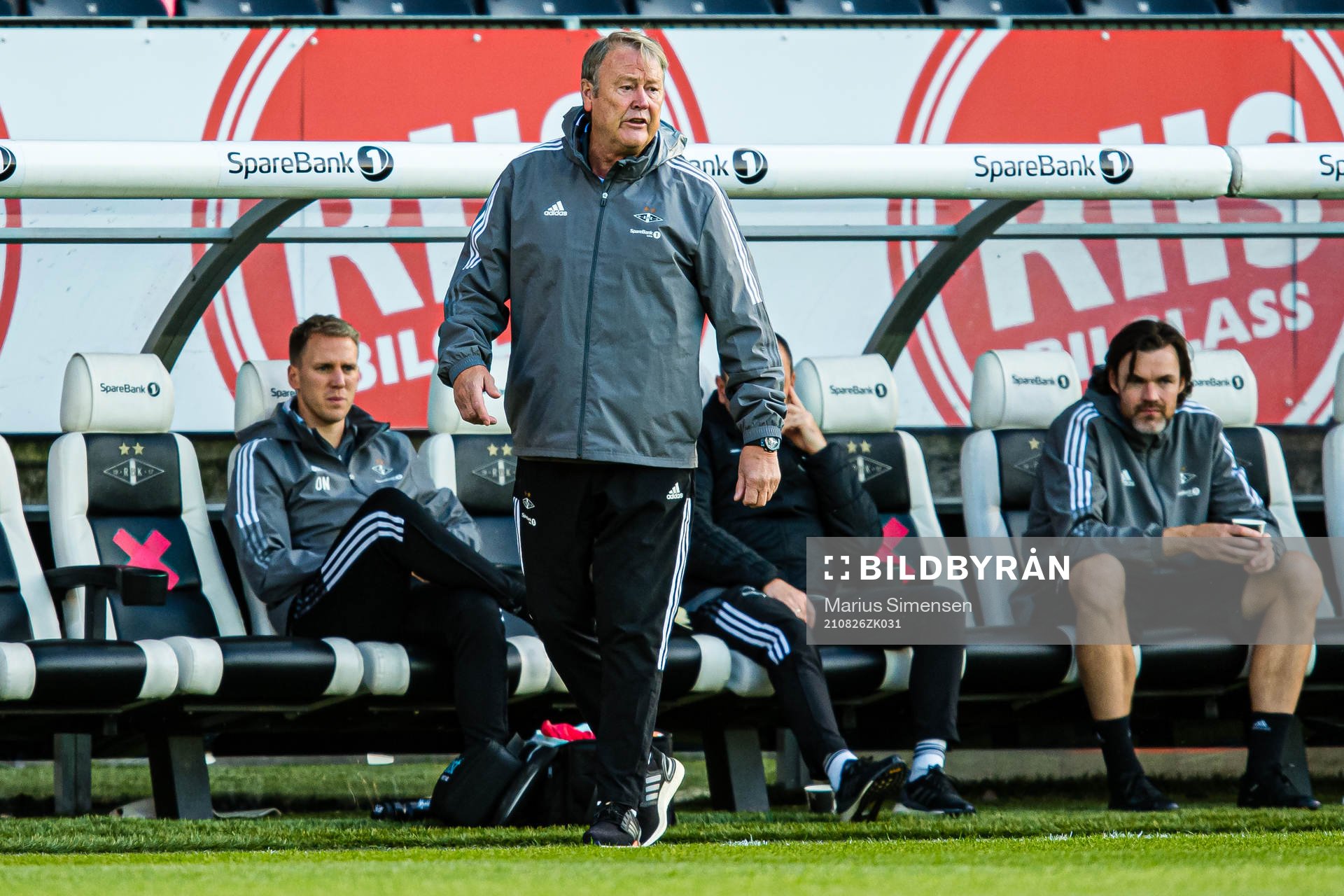Åge Hareide, head coach of Rosenborg