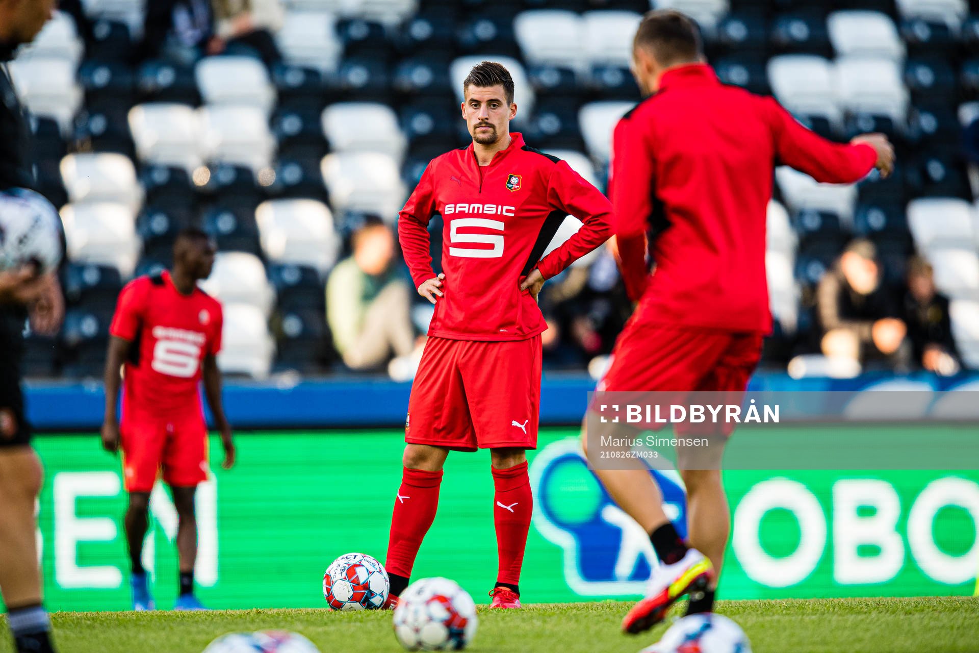 Baptiste Santamaria of Rennes