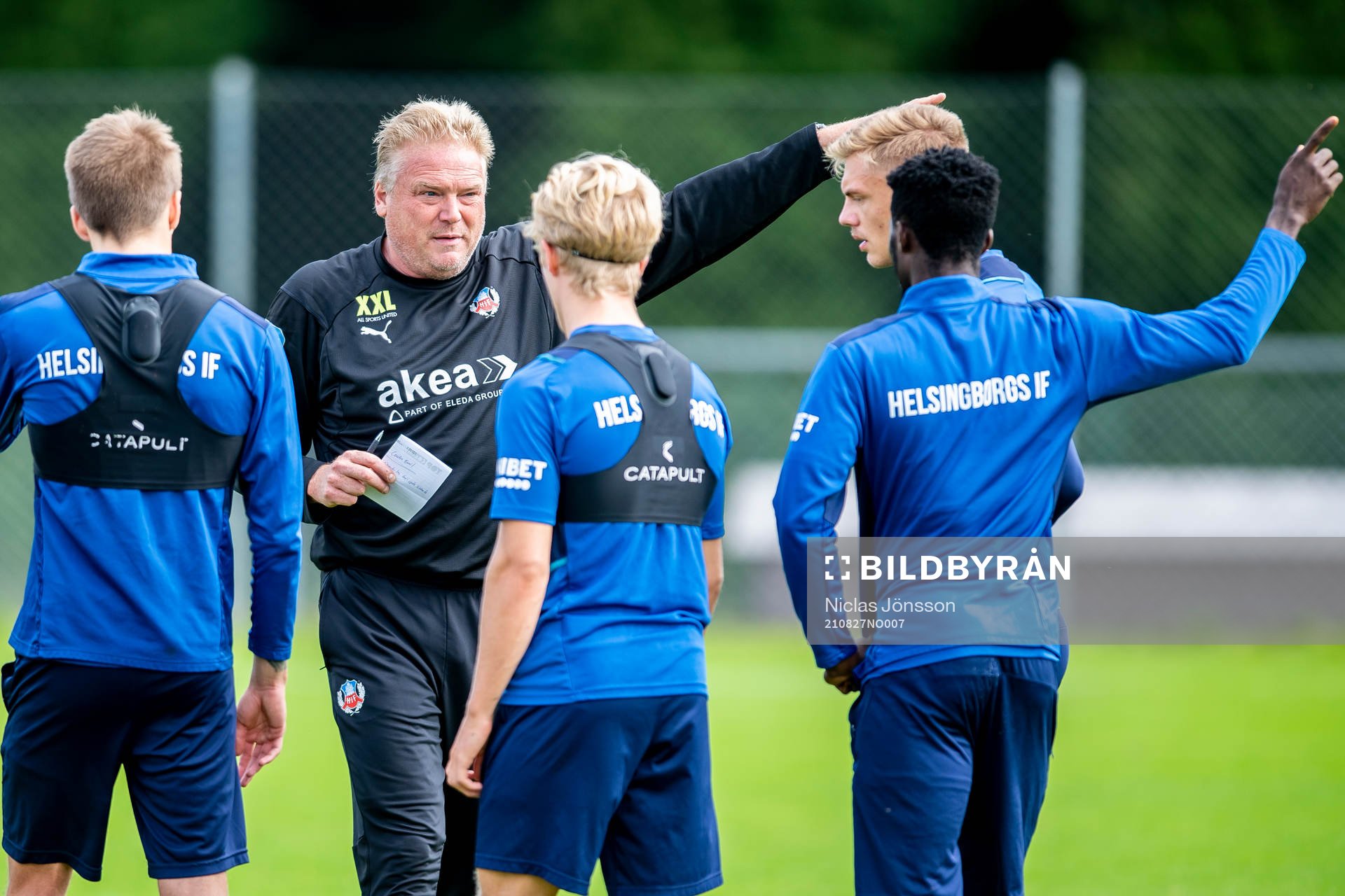 Helsingborgs tränare Jörgen Lennartsson