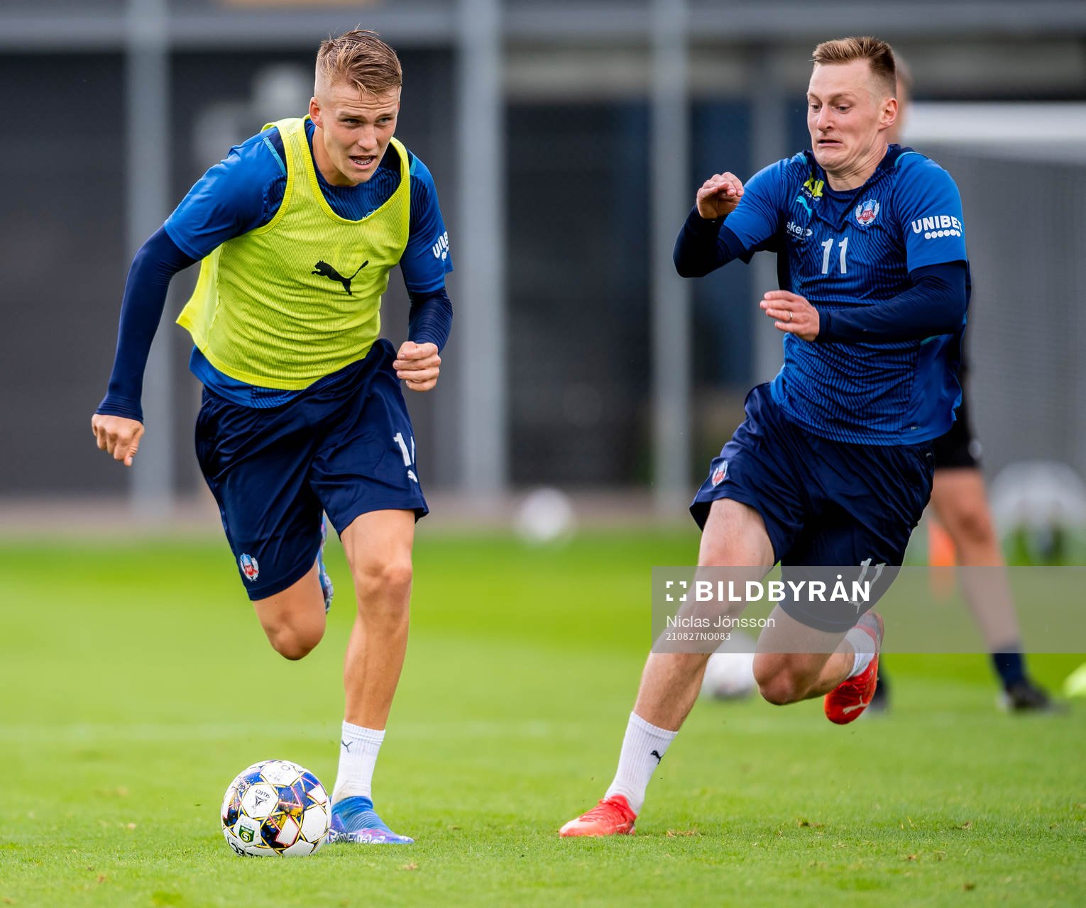 Helsingborgs Casper Widell och Rasmus Karjalainen