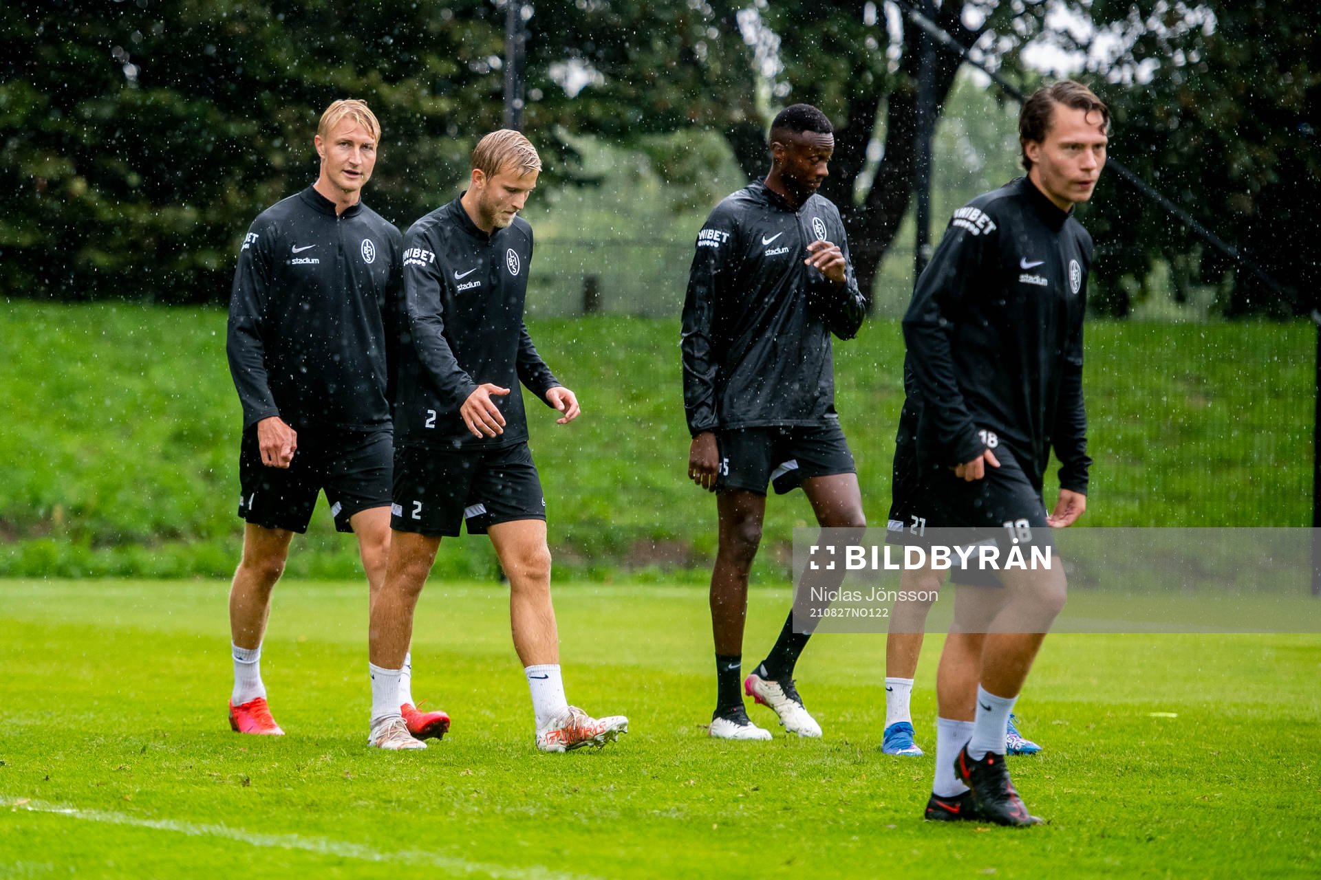 Landskronas Viktor Wihlstrand och Johan Rapp