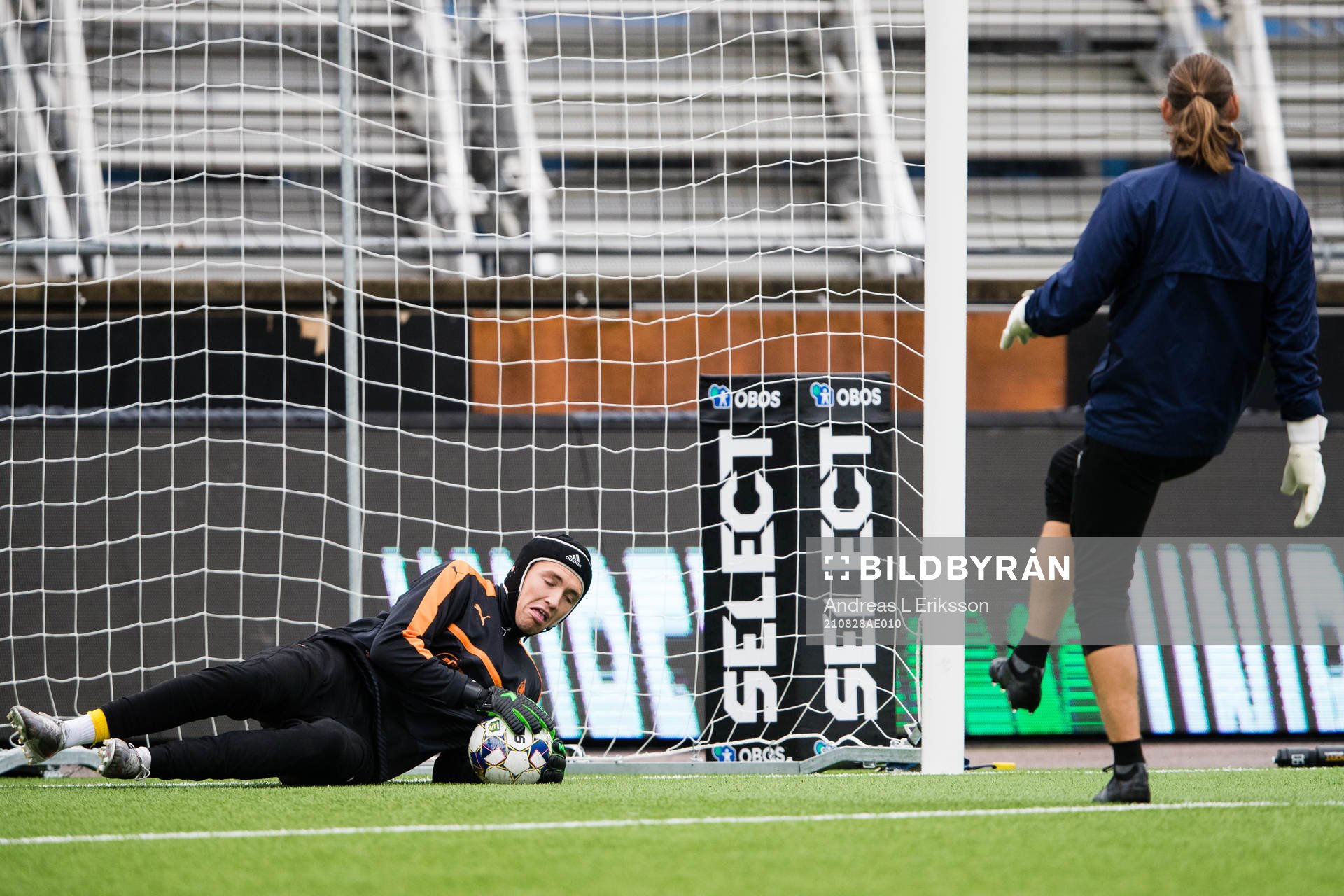 AFC Eskilstunas målvakt Noel Törnqvist och AFC