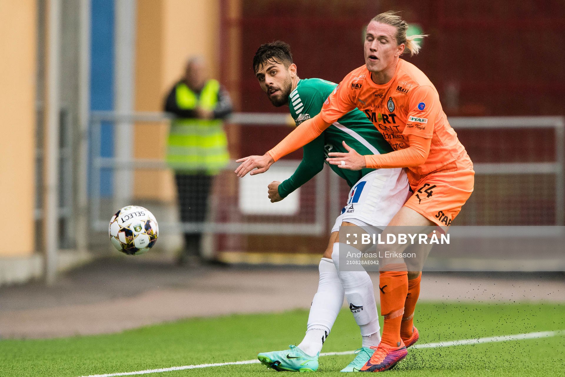 Brages Nicolas Gianini Dantas och AFC Eskilstunas Viktor